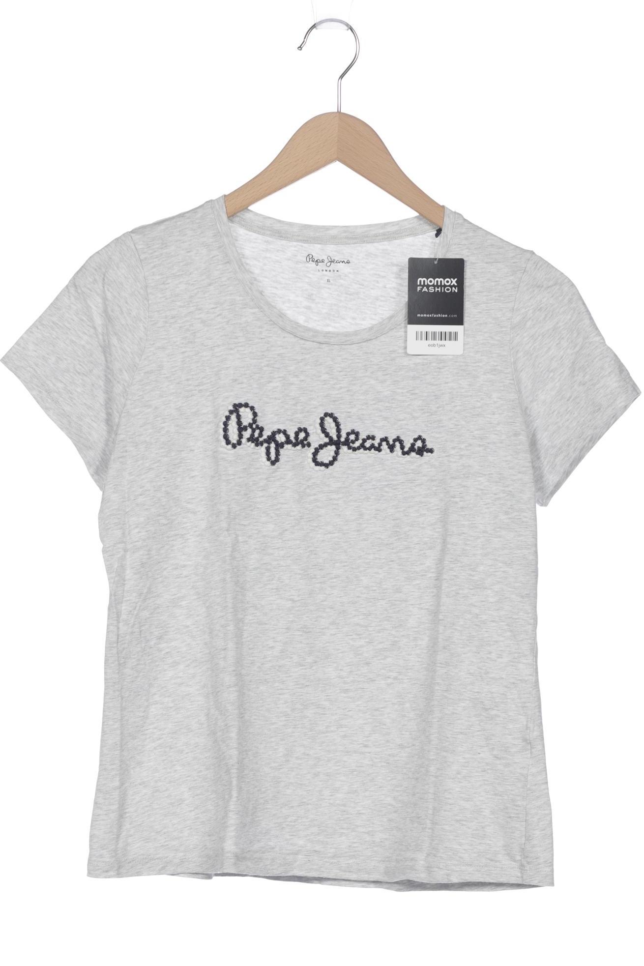 

Pepe Jeans Damen T-Shirt, grau, Gr. 44