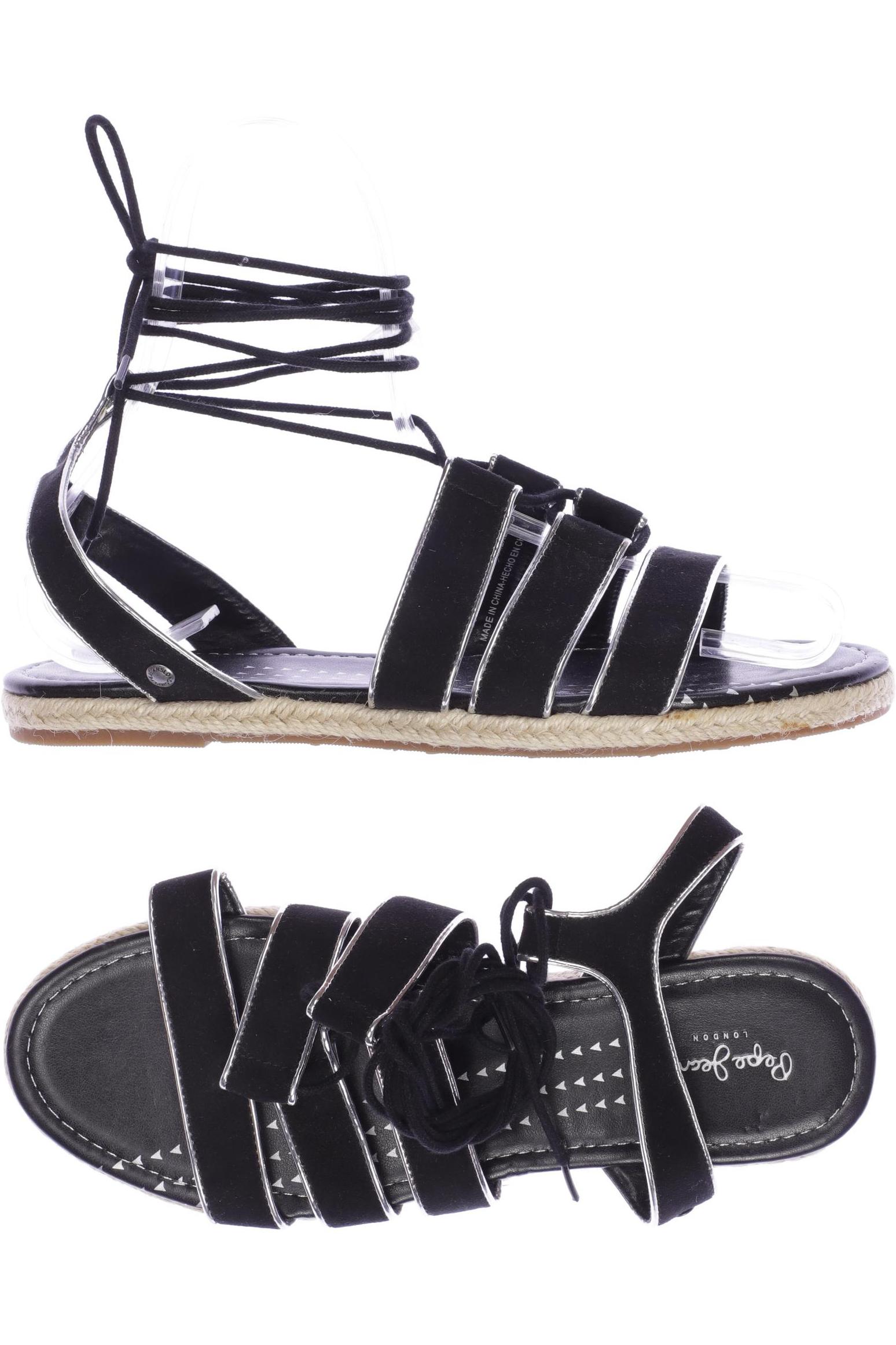 

Pepe Jeans Damen Sandale, schwarz, Gr. 39