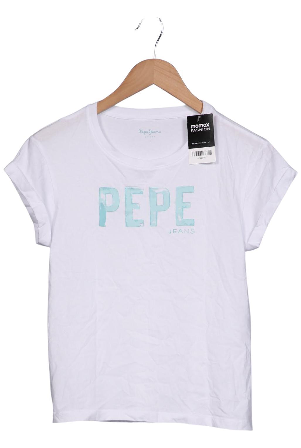 

Pepe Jeans Damen T-Shirt, weiß, Gr. 36