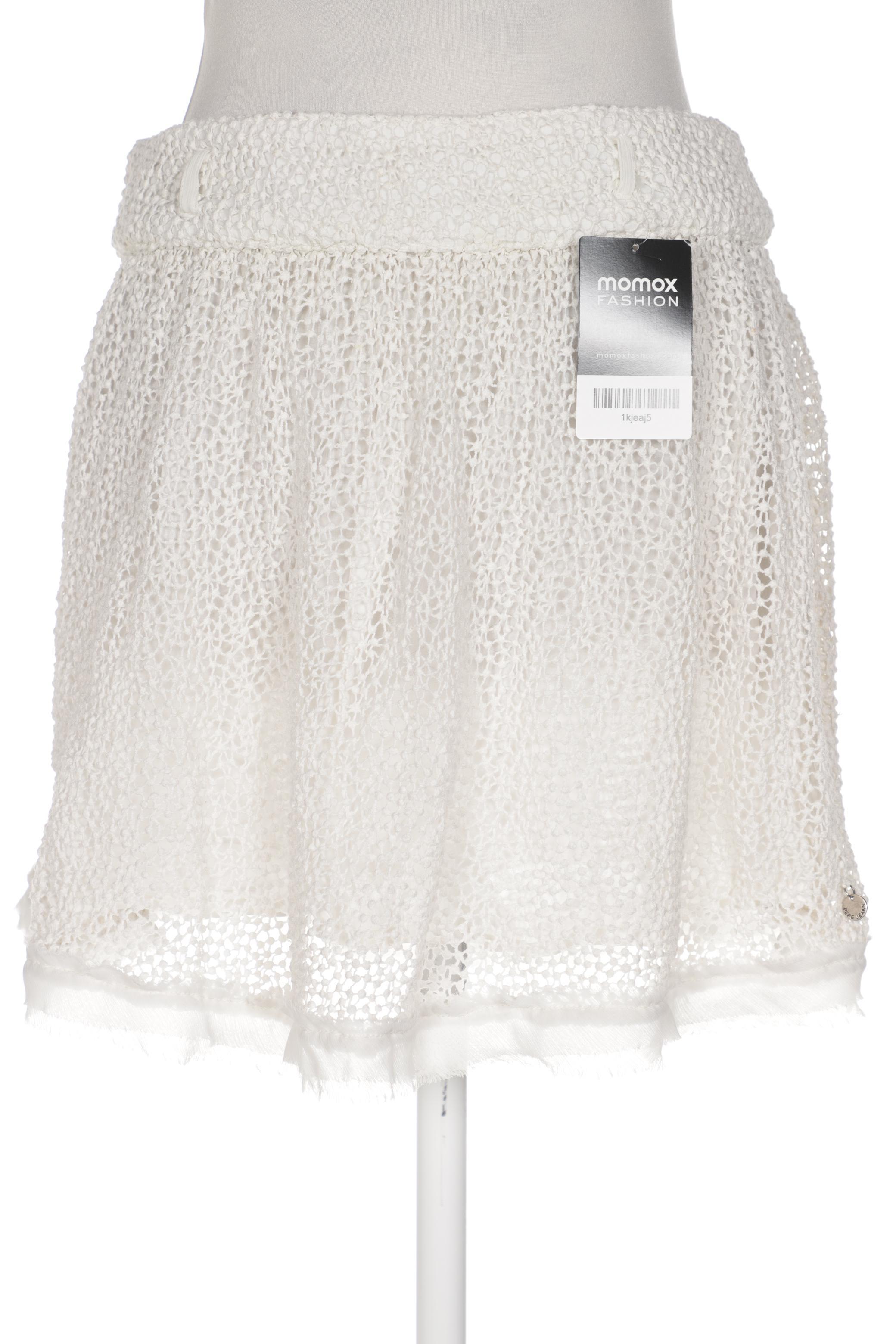 

Pepe Jeans Damen Rock, cremeweiß, Gr. 38