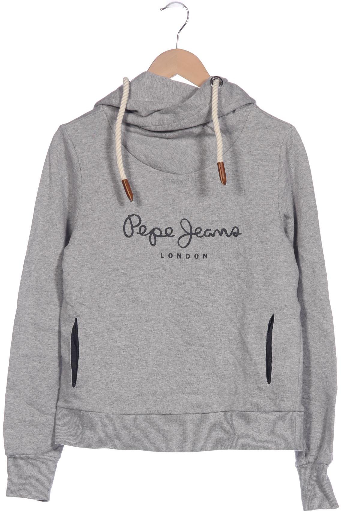

Pepe Jeans Damen Kapuzenpullover, grau, Gr. 36