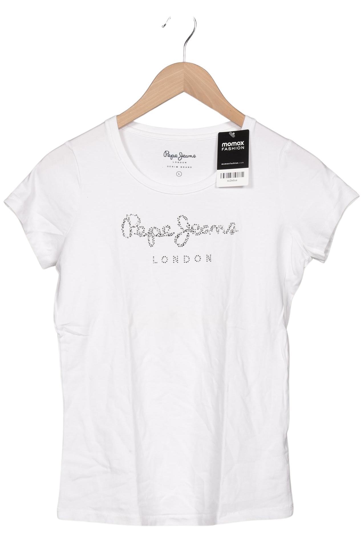 

Pepe Jeans Damen T-Shirt, weiß, Gr. 42