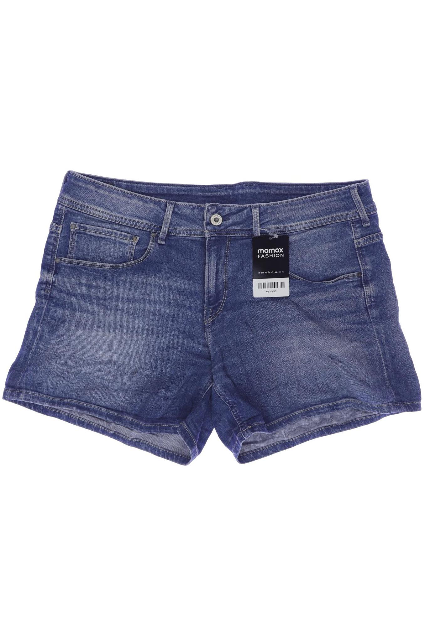 

Pepe Jeans Damen Shorts, blau, Gr. 31