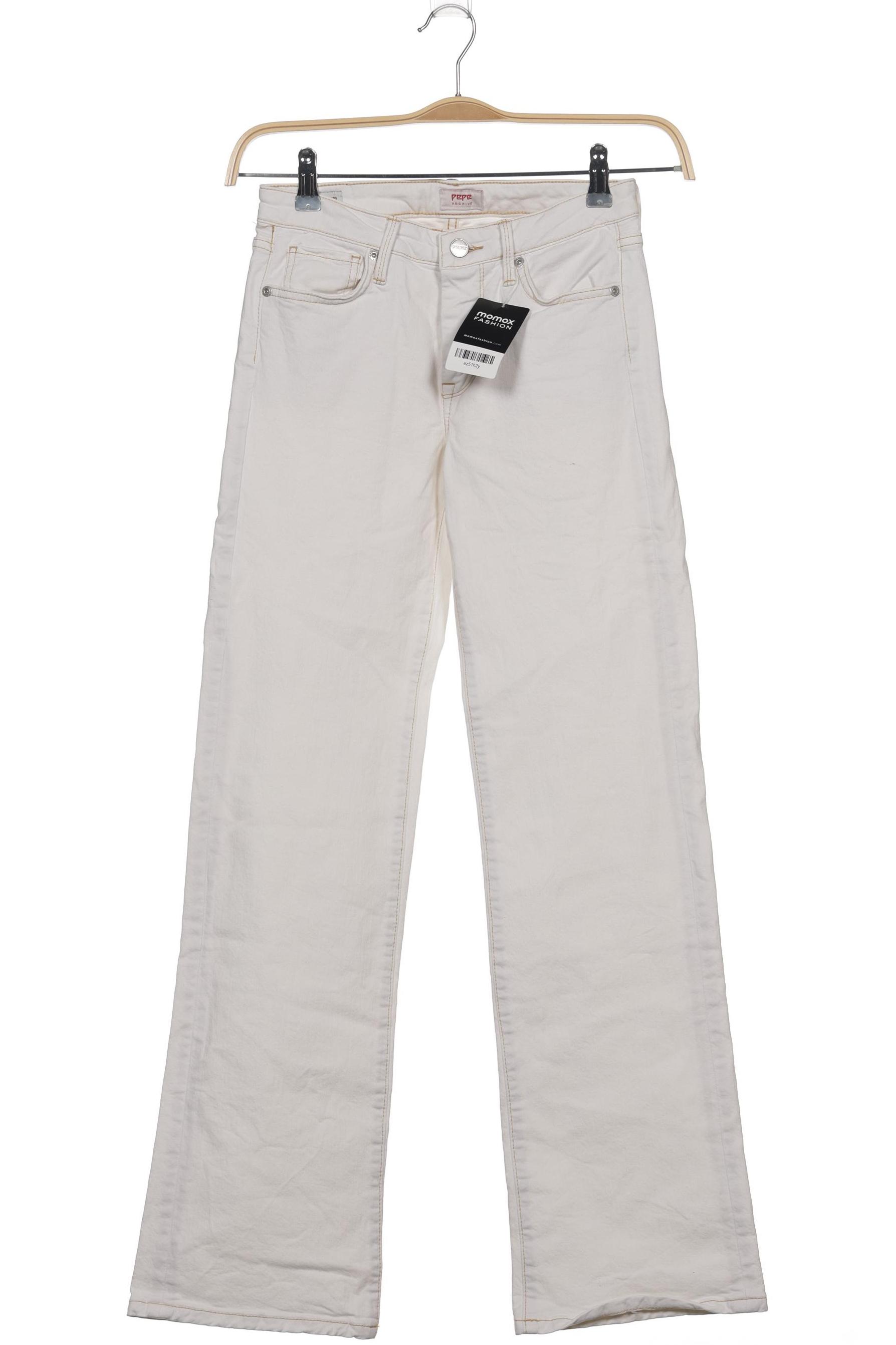 

Pepe Jeans Damen Jeans, weiß, Gr. 25