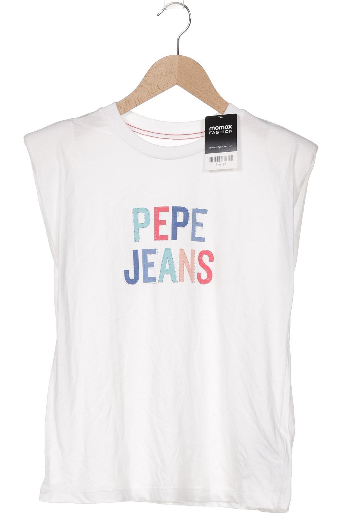 

Pepe Jeans Damen T-Shirt, weiß, Gr. 34
