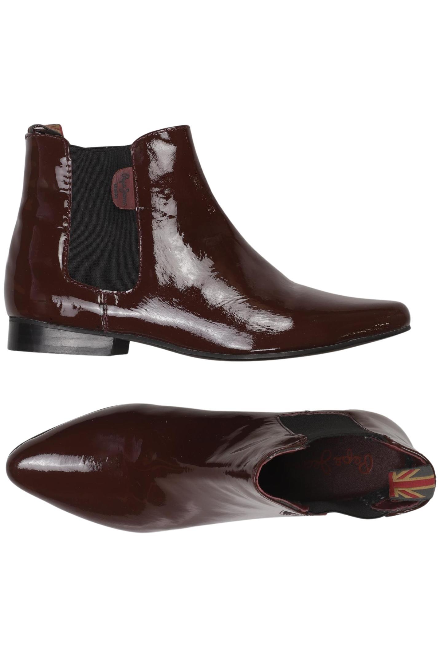 

Pepe Jeans Damen Stiefelette, bordeaux, Gr. 38