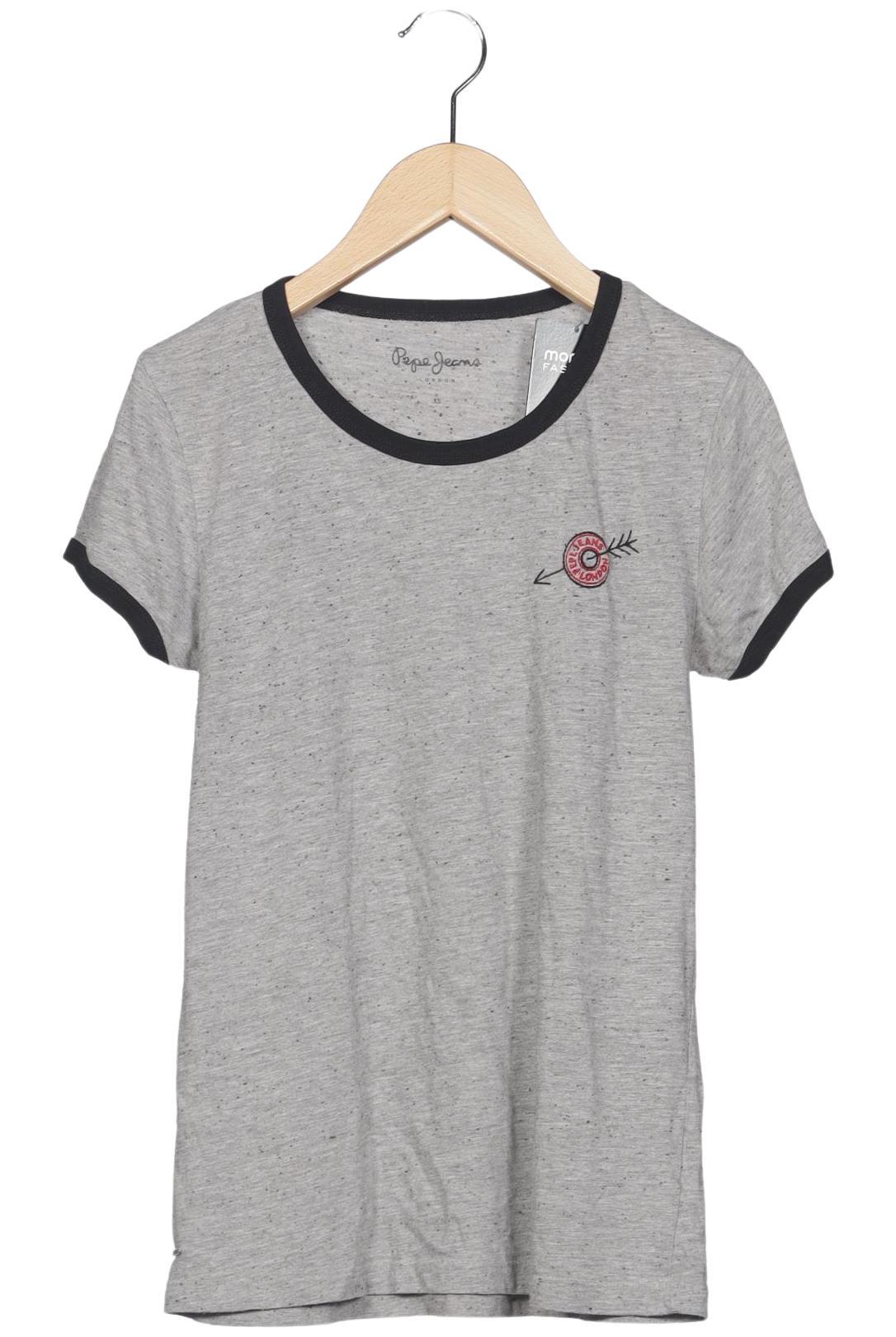 

Pepe Jeans Damen T-Shirt, grau, Gr. 34