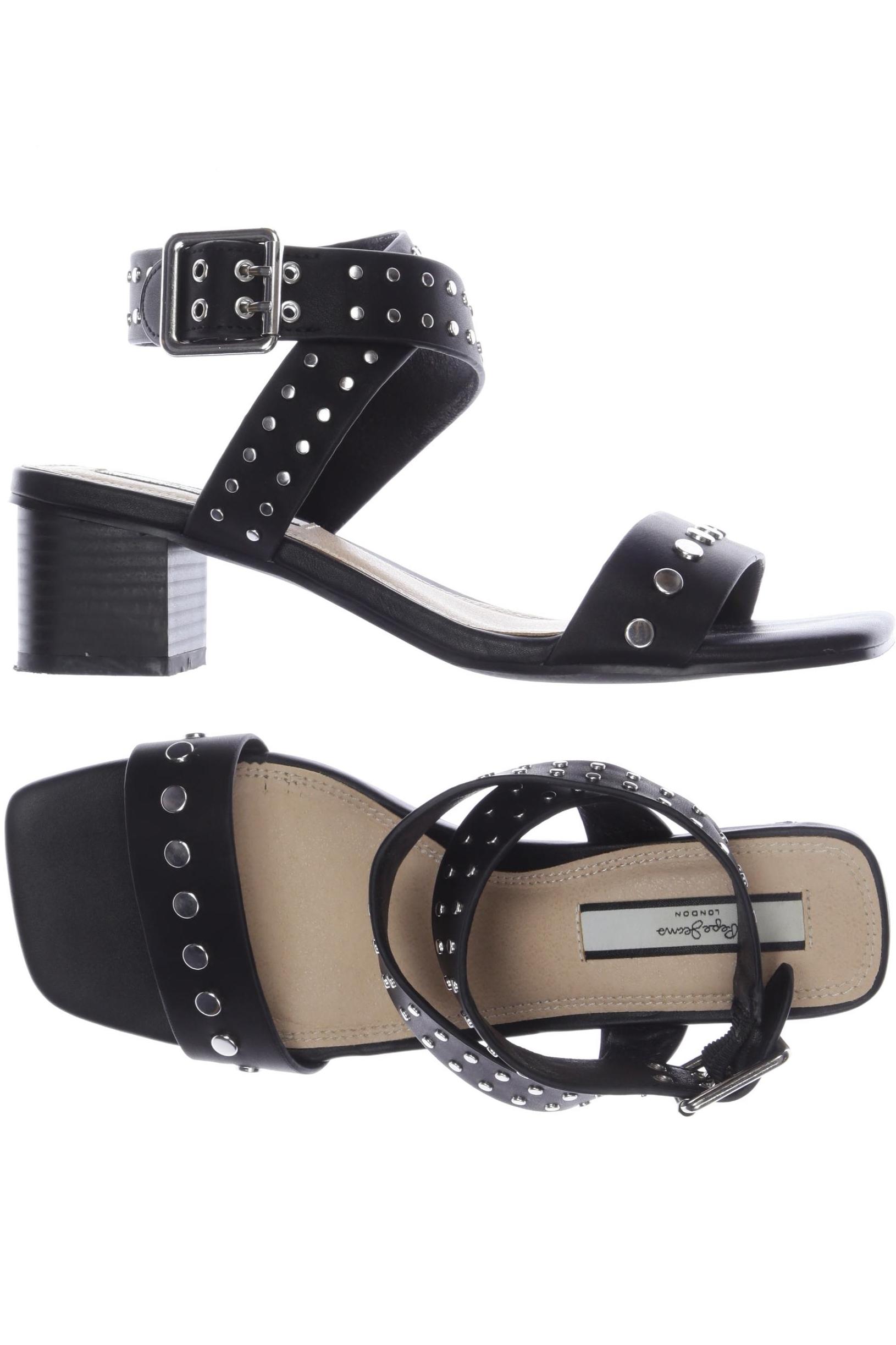 

Pepe Jeans Damen Sandale, schwarz, Gr. 38