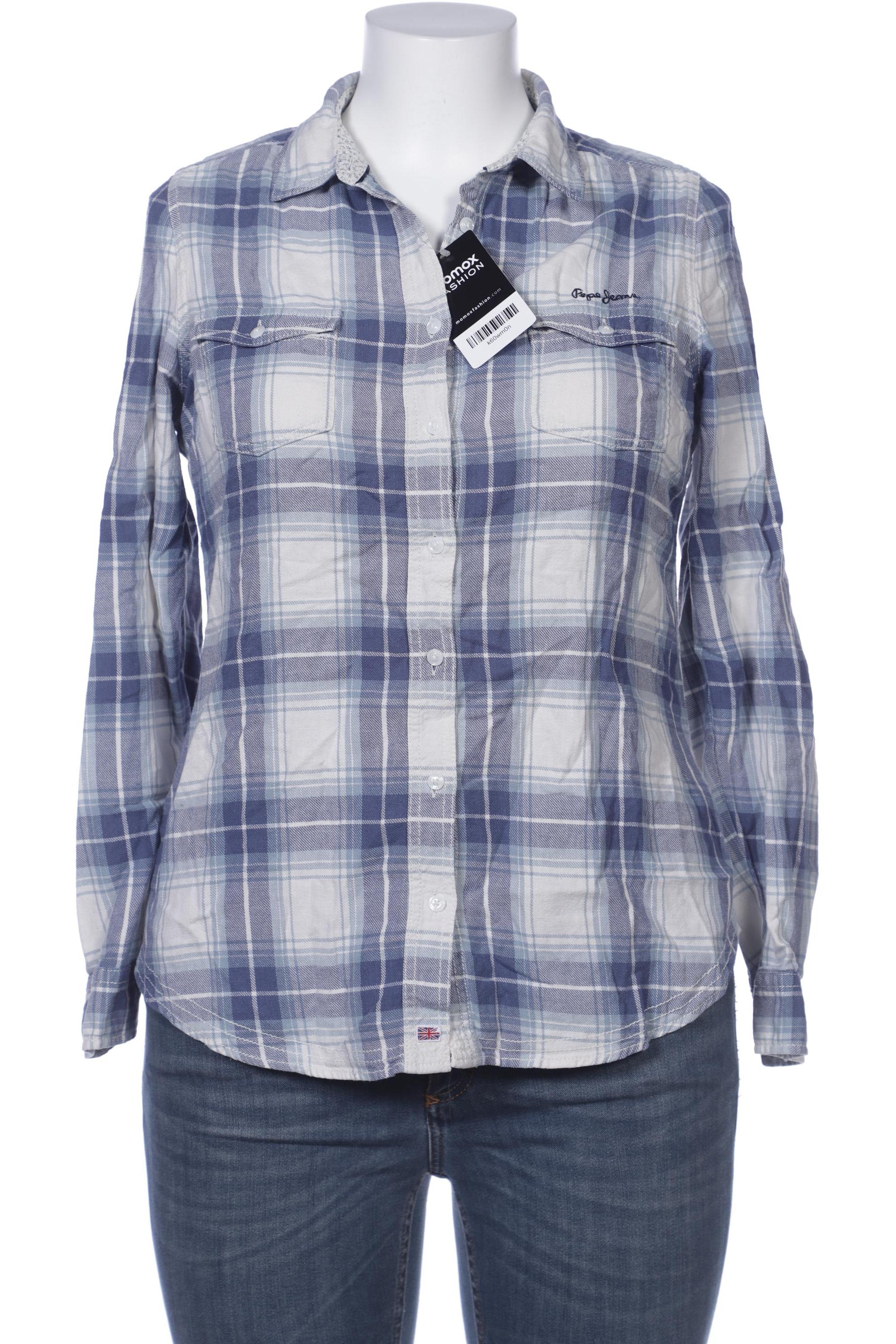 

Pepe Jeans Damen Bluse, blau, Gr. 44