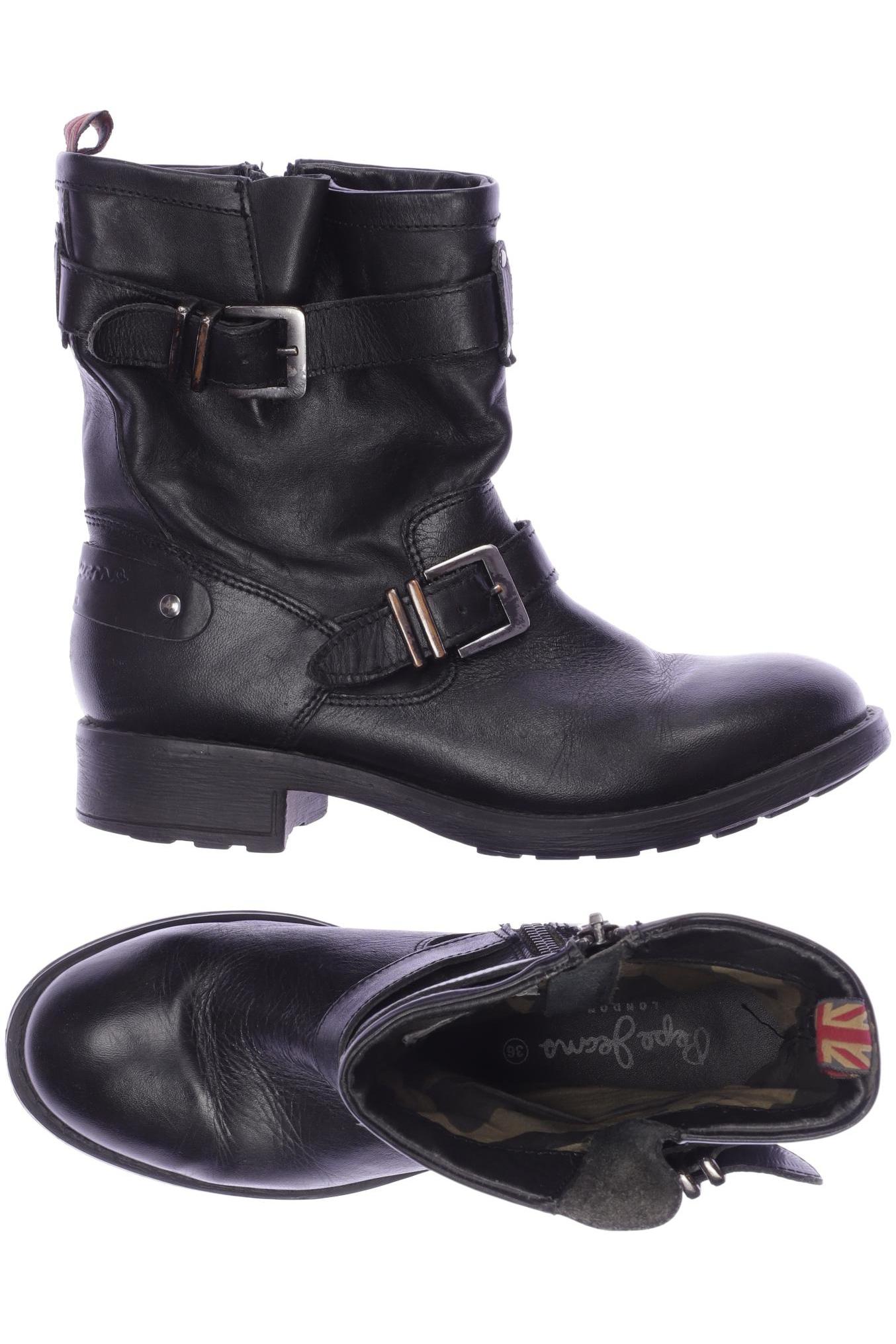 

Pepe Jeans Damen Stiefelette, schwarz, Gr. 36