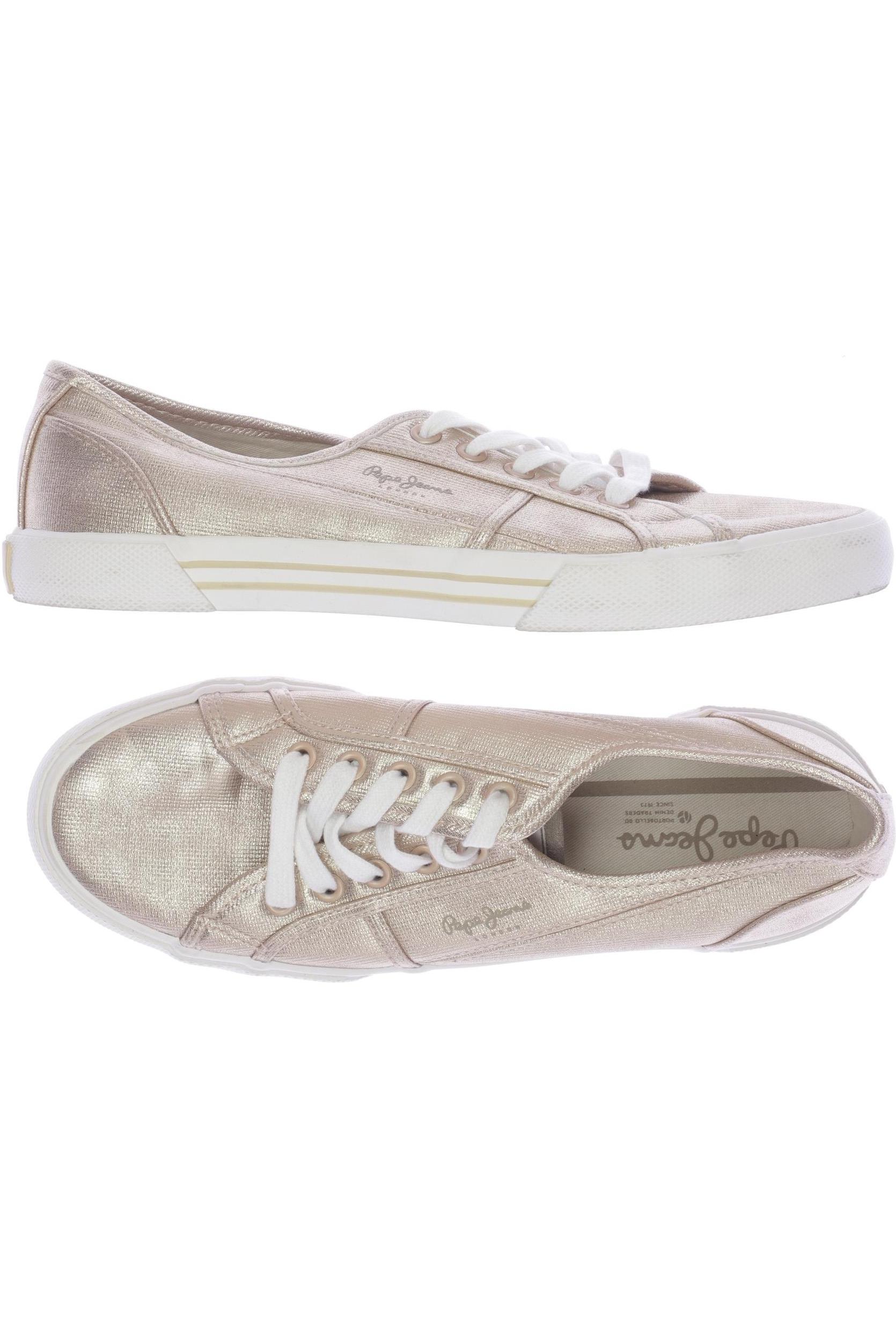 

Pepe Jeans Damen Sneakers, gold, Gr. 41