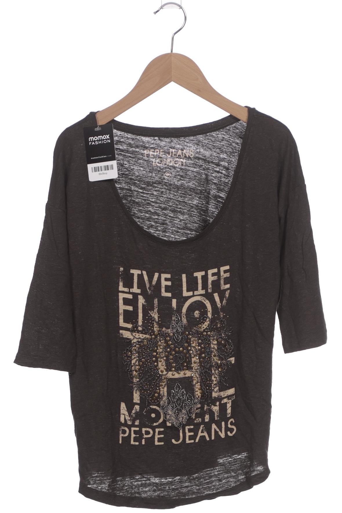 

Pepe Jeans Damen Langarmshirt, grau, Gr. 38