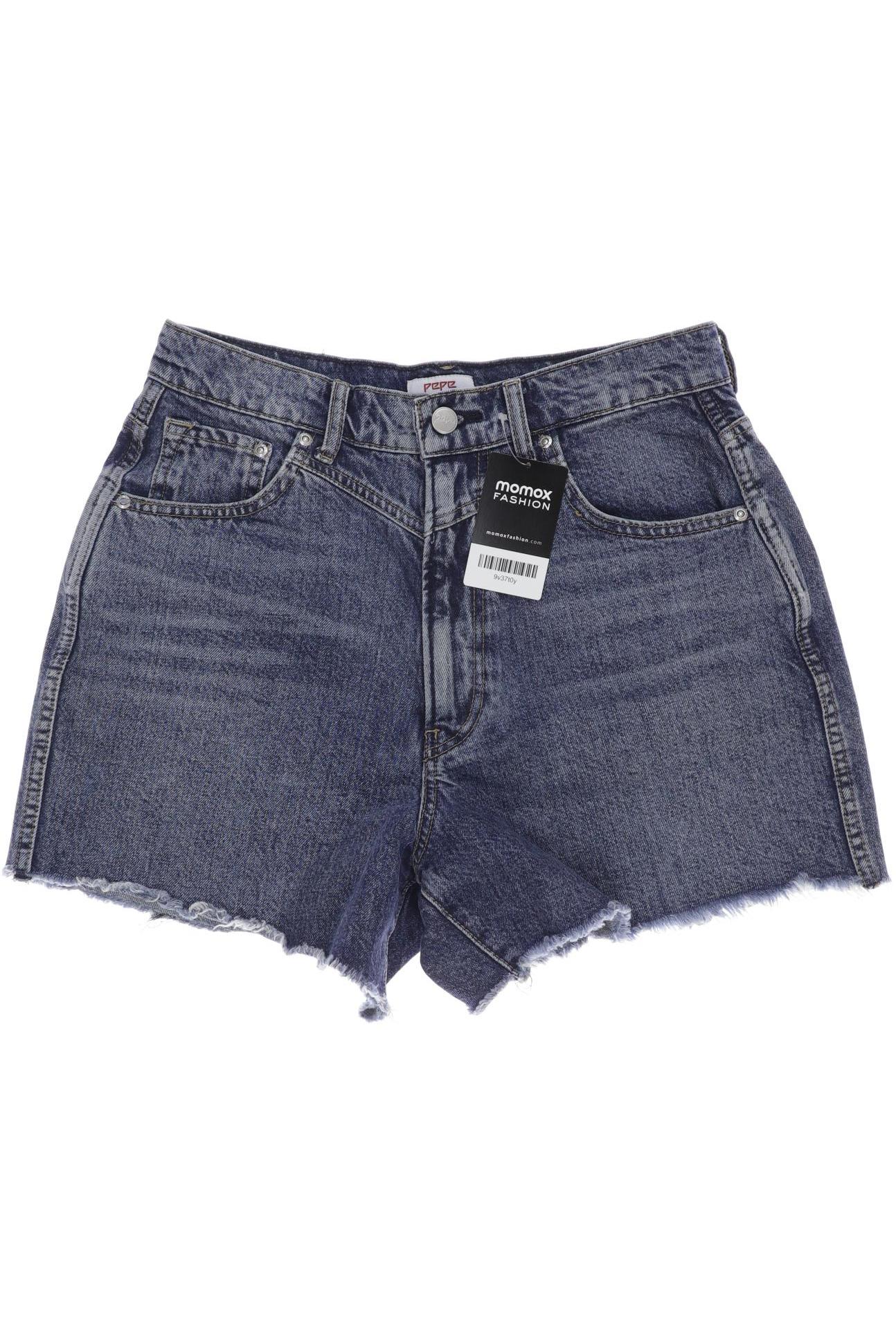 

Pepe Jeans Damen Shorts, blau, Gr. 29