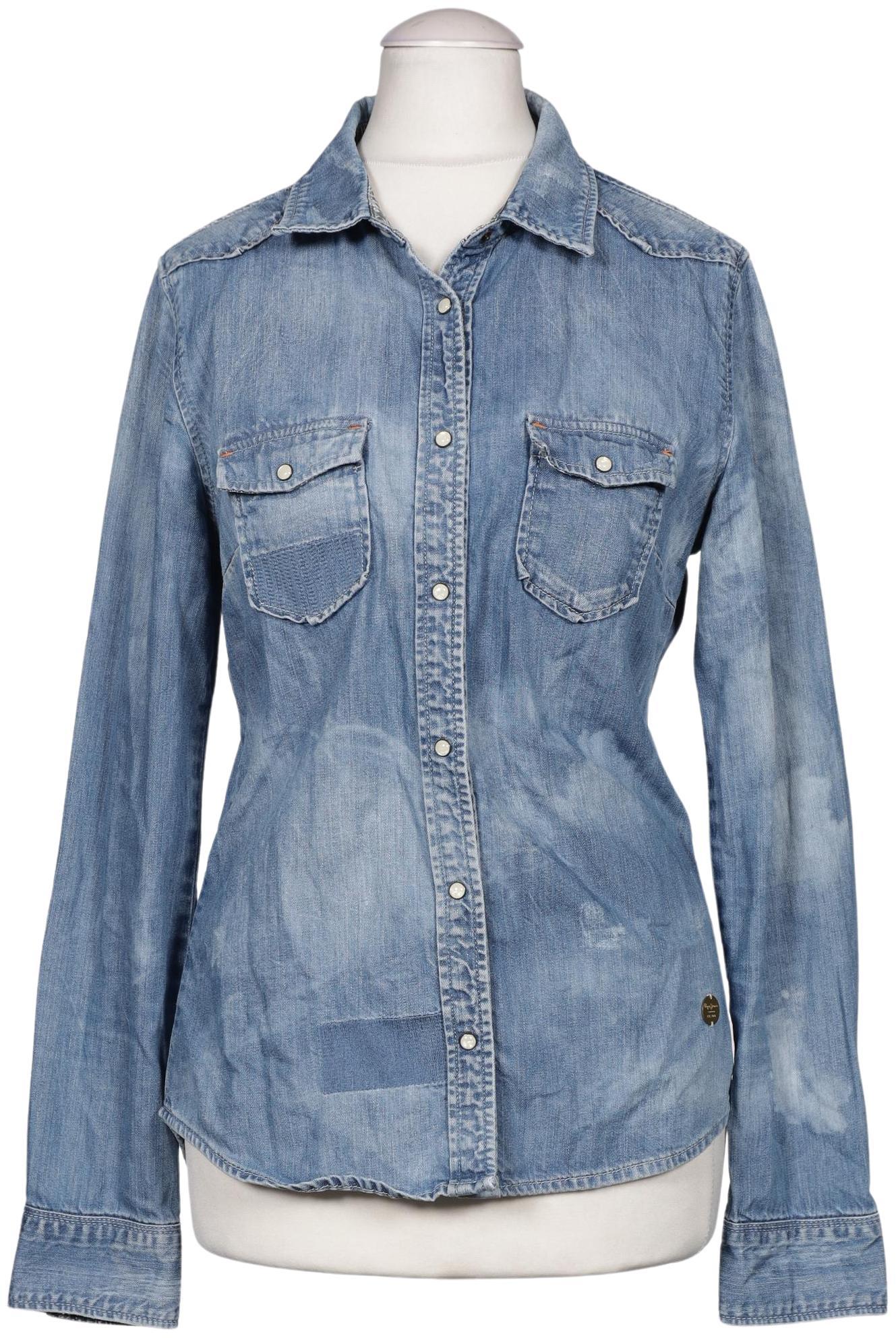 

Pepe Jeans Damen Bluse, hellblau, Gr. 36