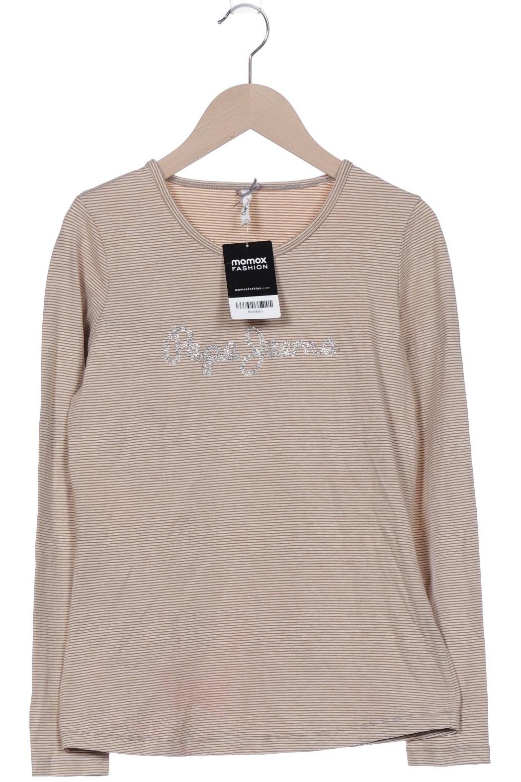

Pepe Jeans Damen Langarmshirt, beige, Gr. 42