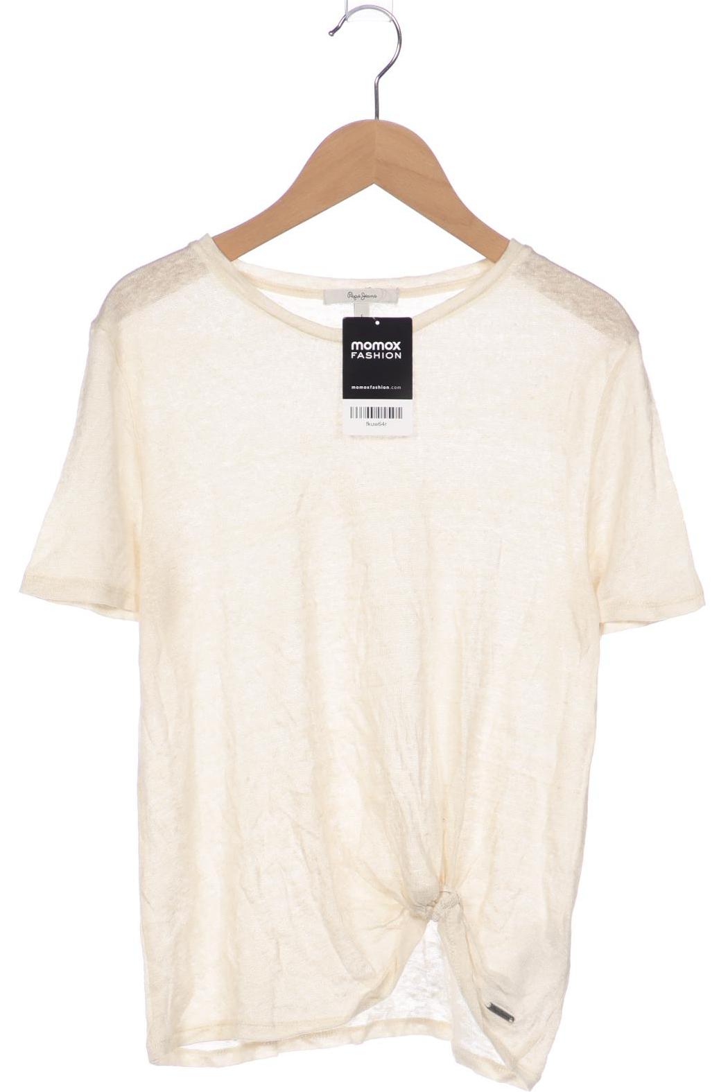 

Pepe Jeans Damen T-Shirt, cremeweiß, Gr. 36