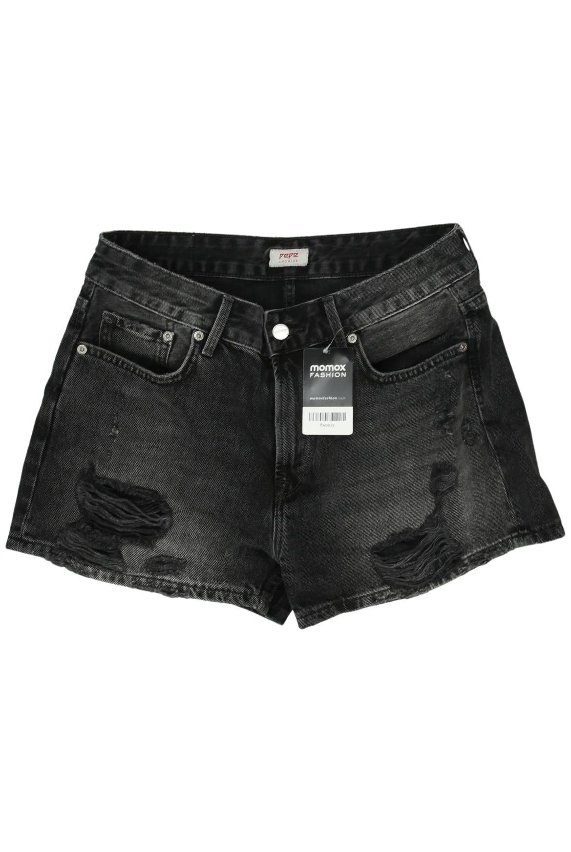 

Pepe Jeans Damen Shorts, schwarz, Gr. 30