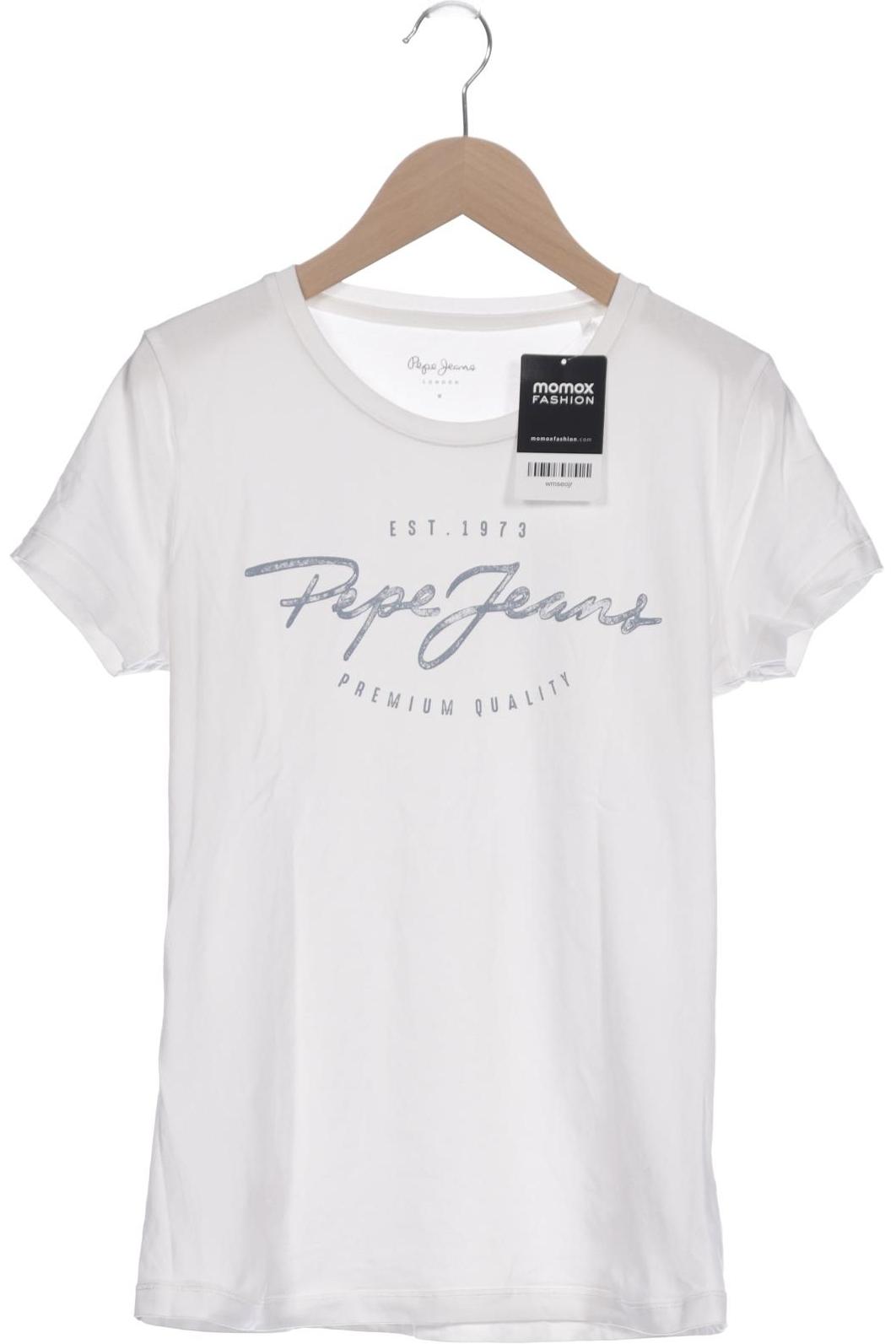 

Pepe Jeans Damen T-Shirt, weiß, Gr. 38