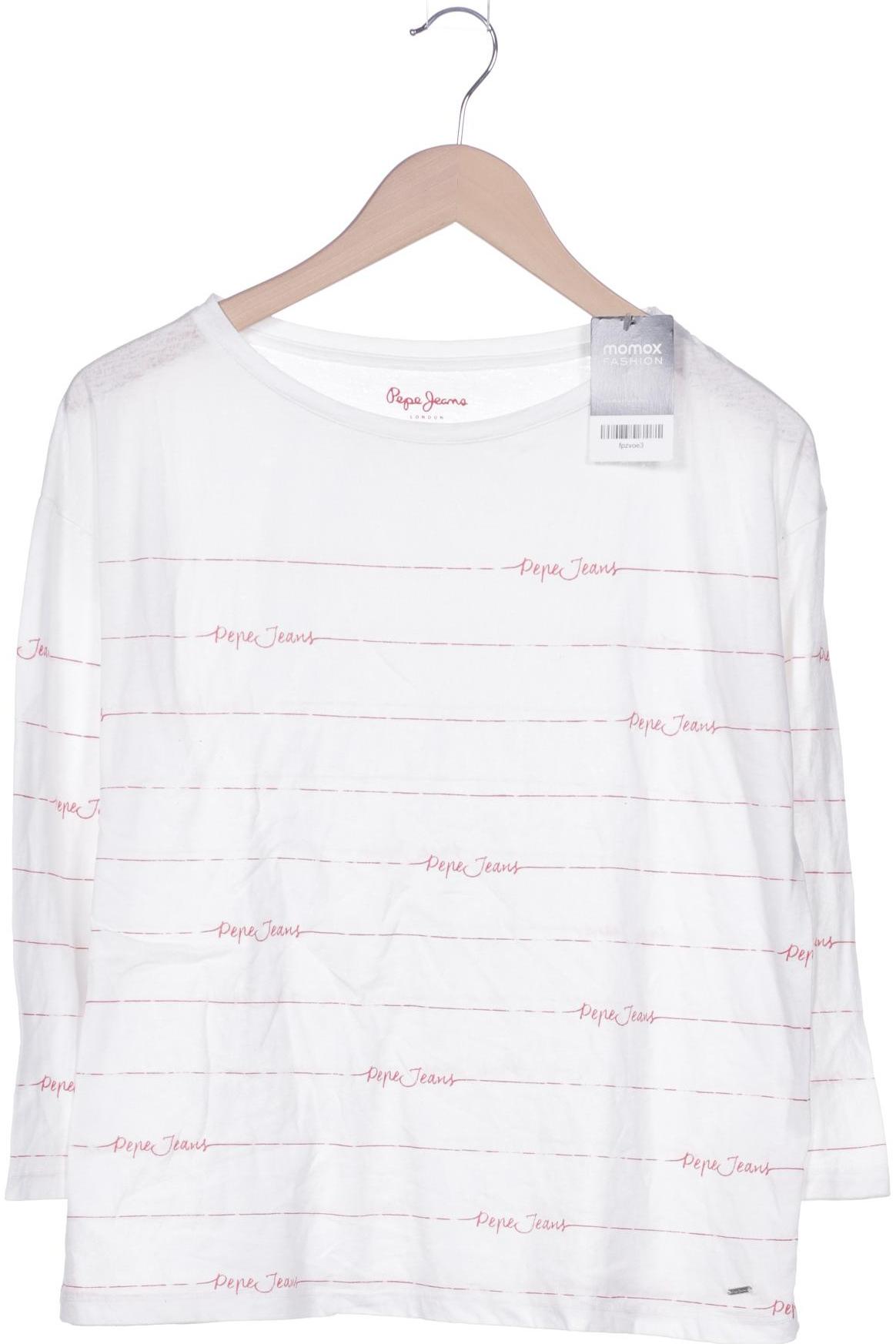 

Pepe Jeans Damen Langarmshirt, weiß