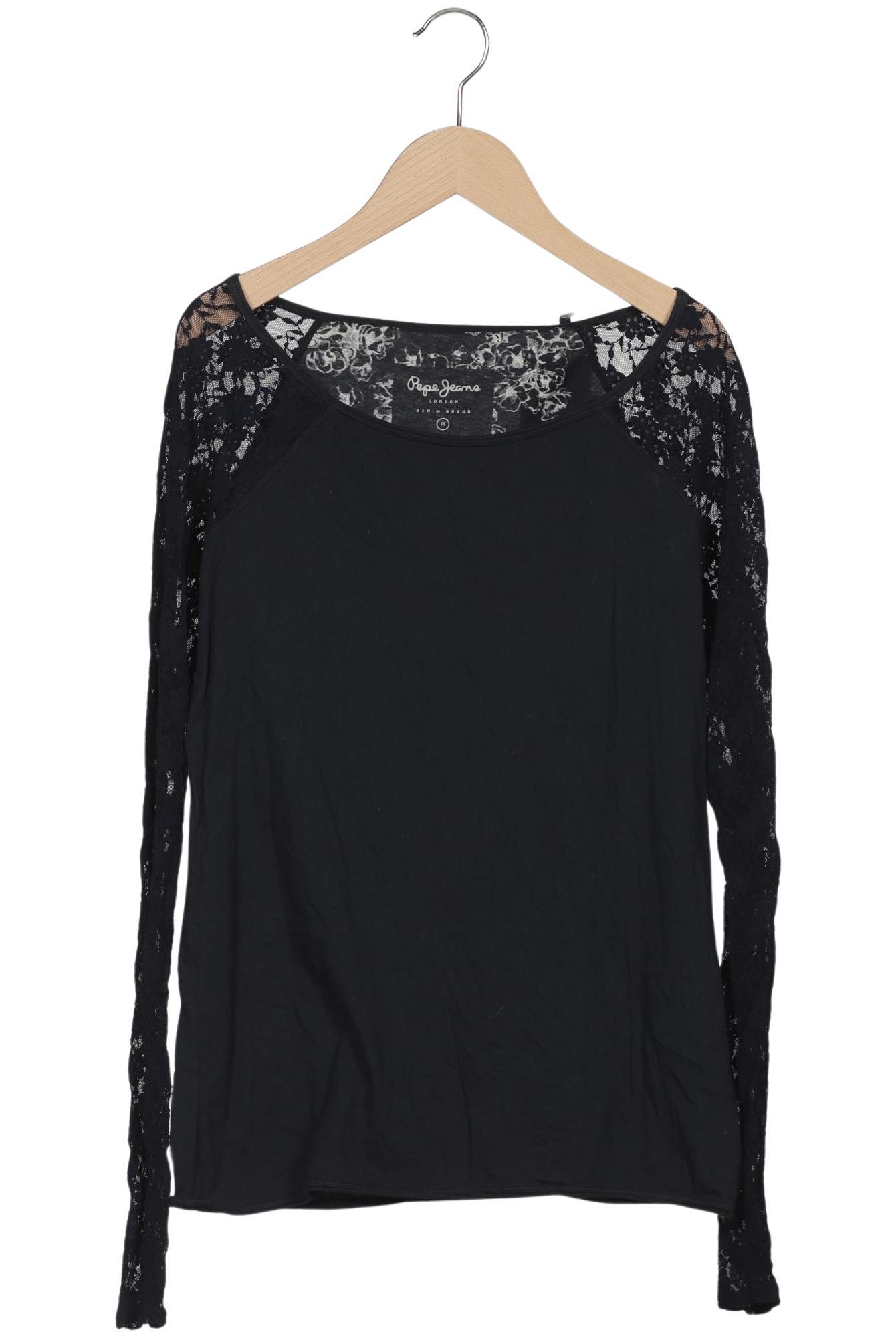 

Pepe Jeans Damen Langarmshirt, marineblau, Gr. 38