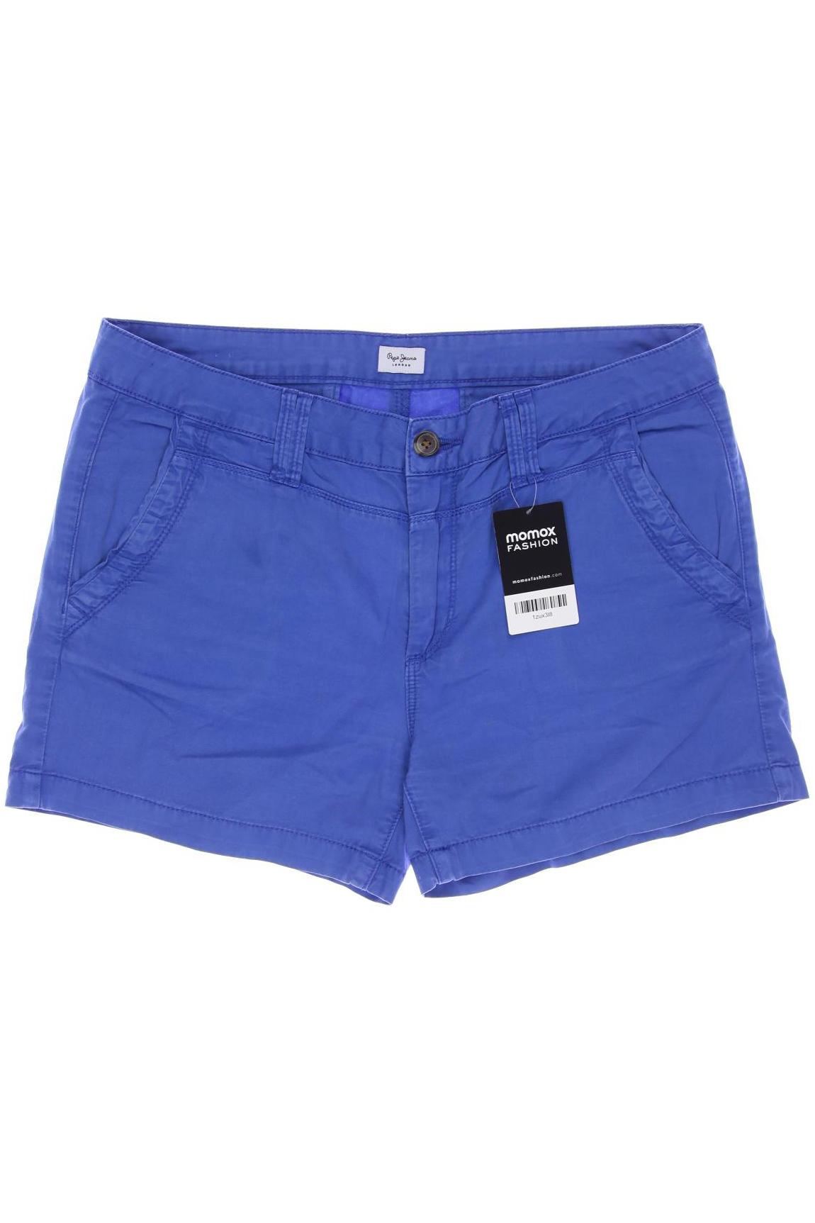 

Pepe Jeans Damen Shorts, blau, Gr. 35