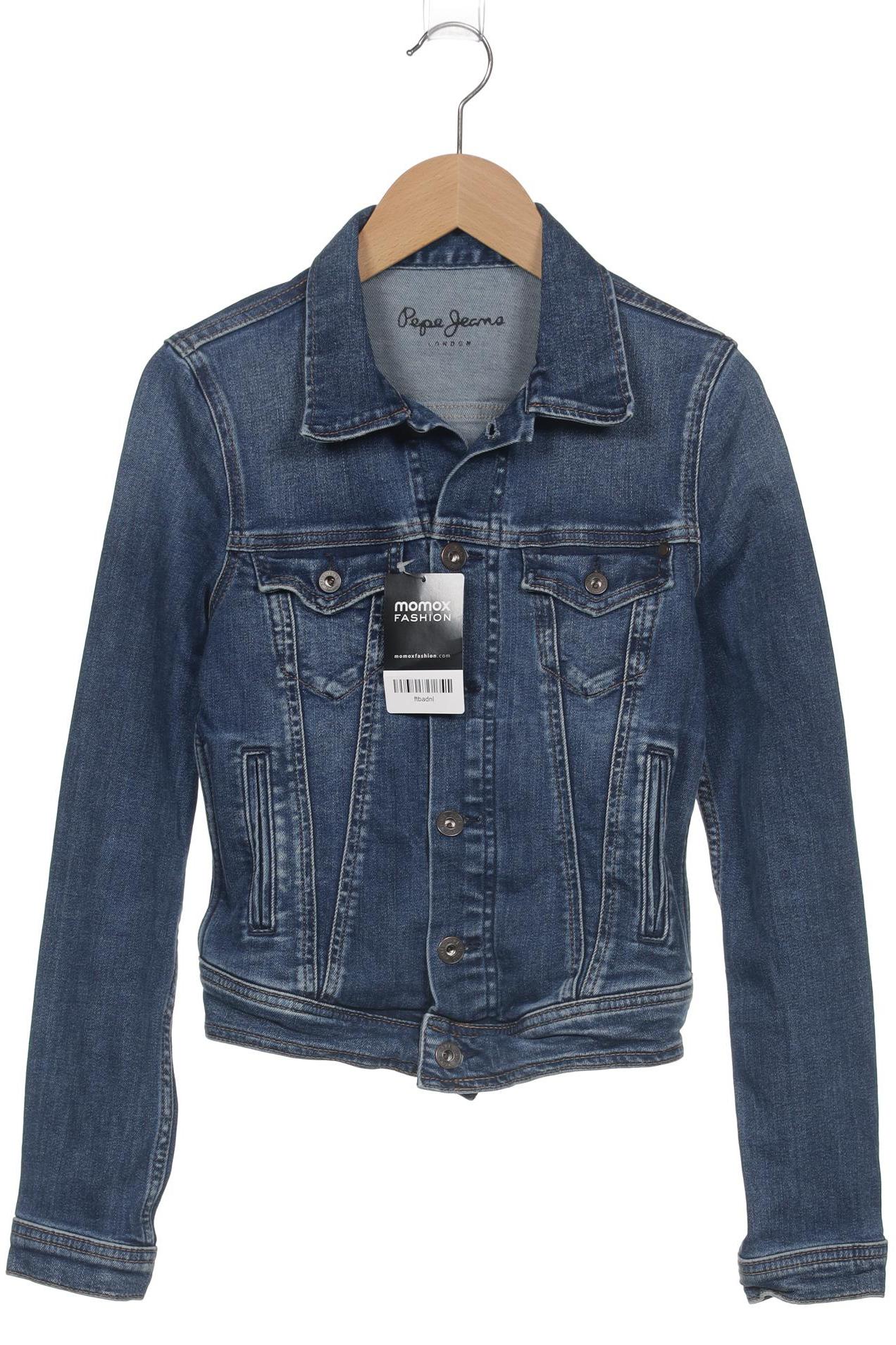 

Pepe Jeans Damen Jacke, blau, Gr. 34