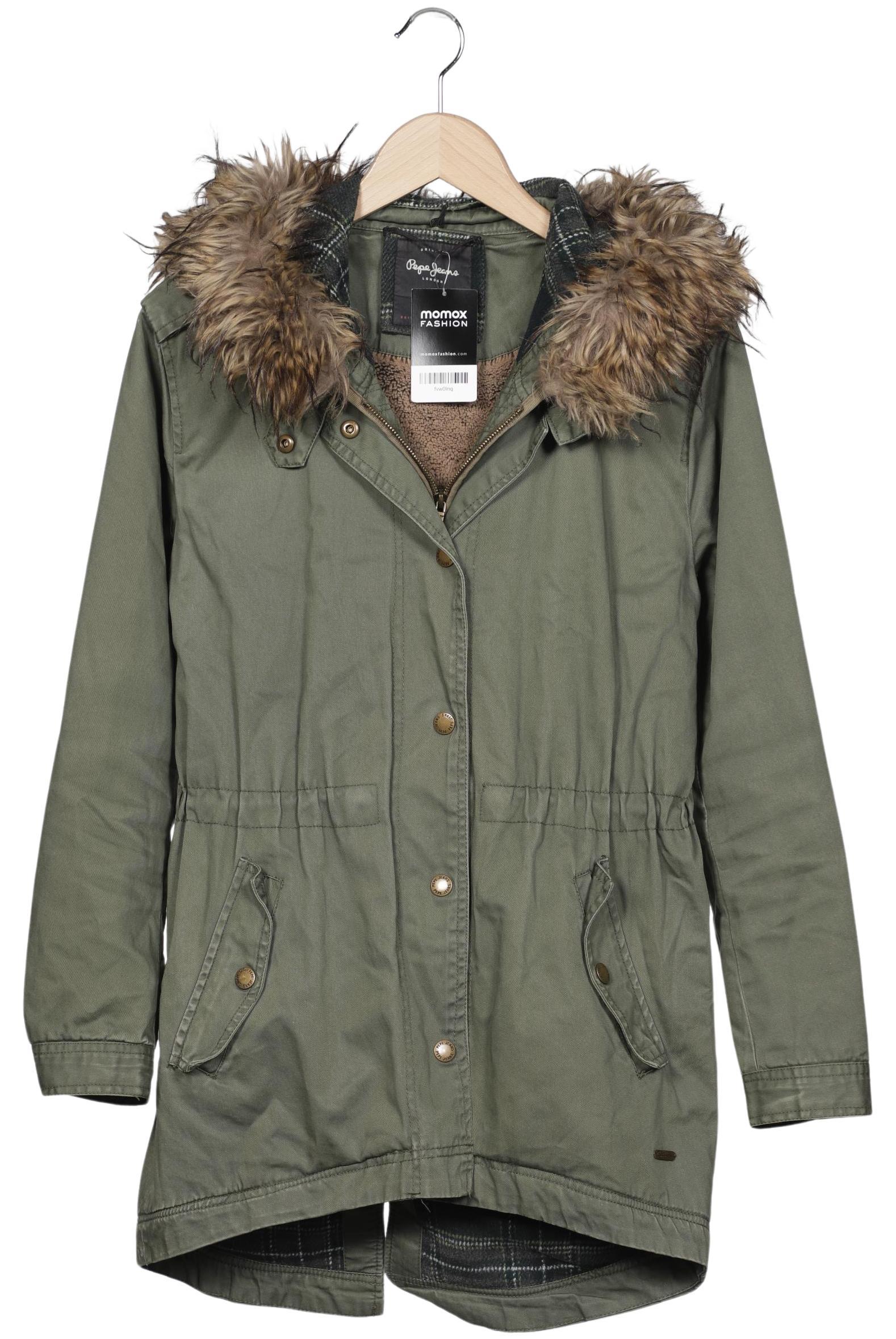 

Pepe Jeans Damen Mantel, grün, Gr. 38