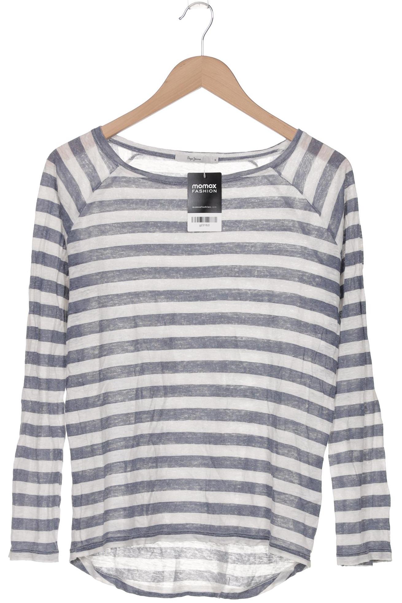

Pepe Jeans Damen Langarmshirt, hellblau, Gr. 38