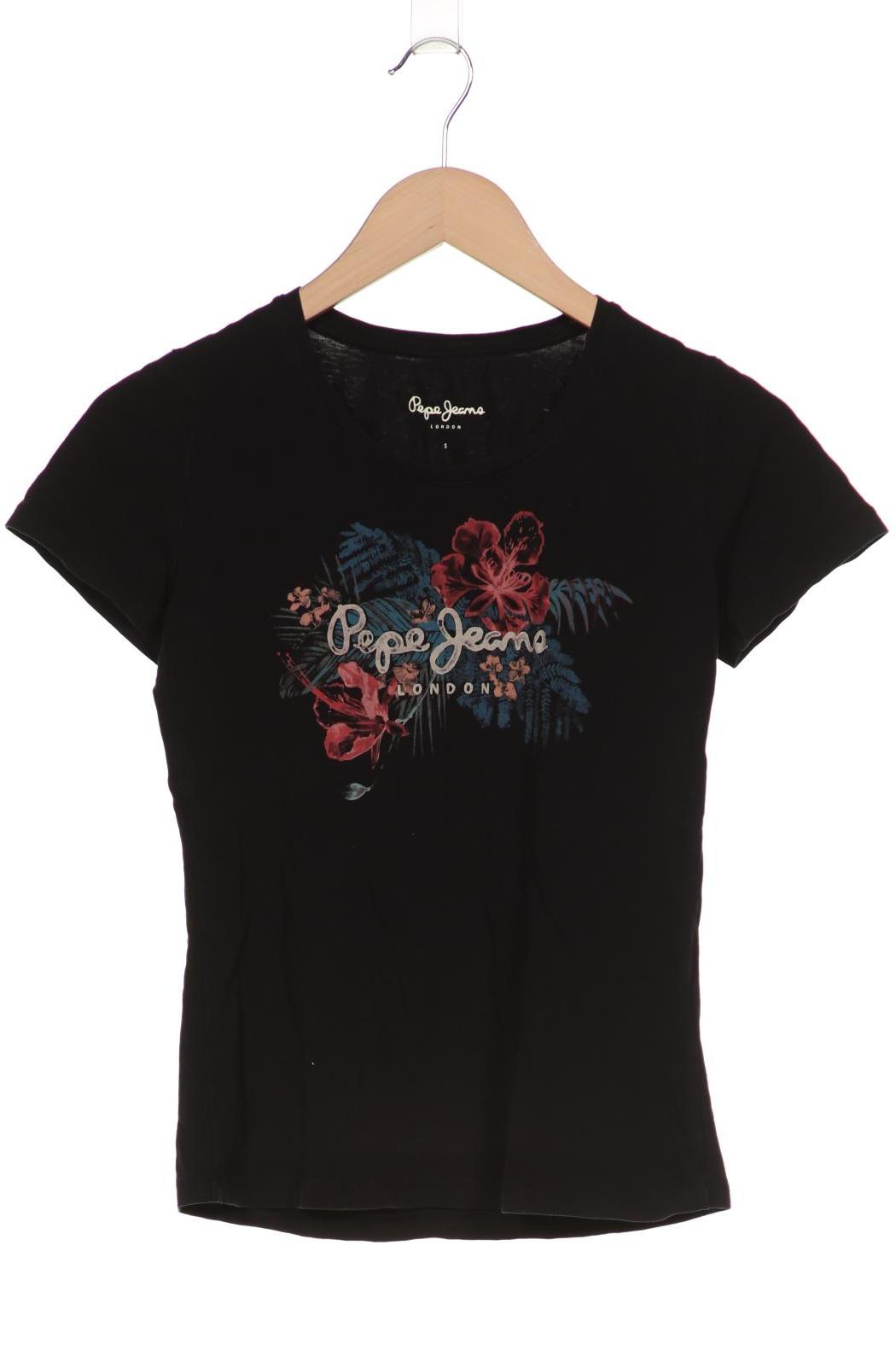 

Pepe Jeans Damen T-Shirt, schwarz