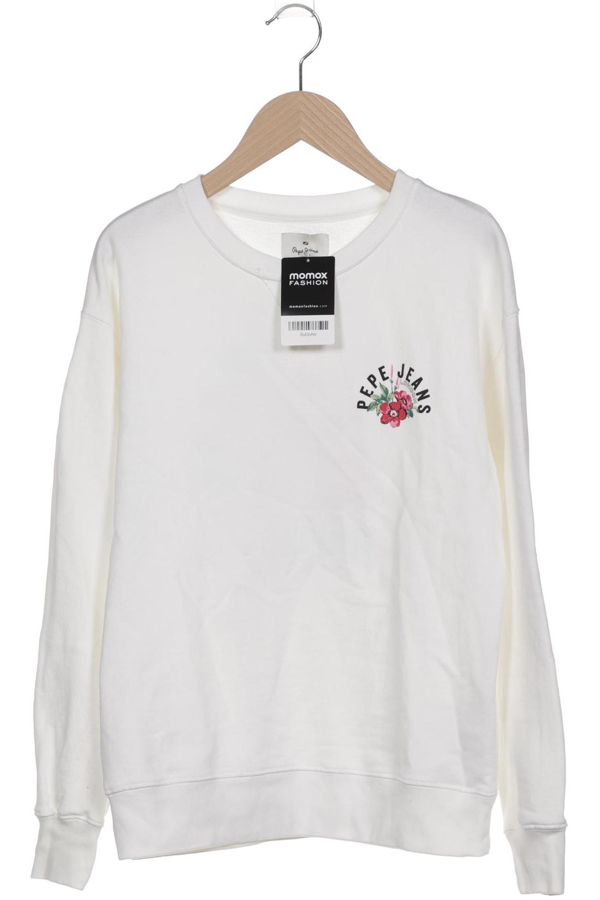 

Pepe Jeans Damen Sweatshirt, weiß, Gr. 34