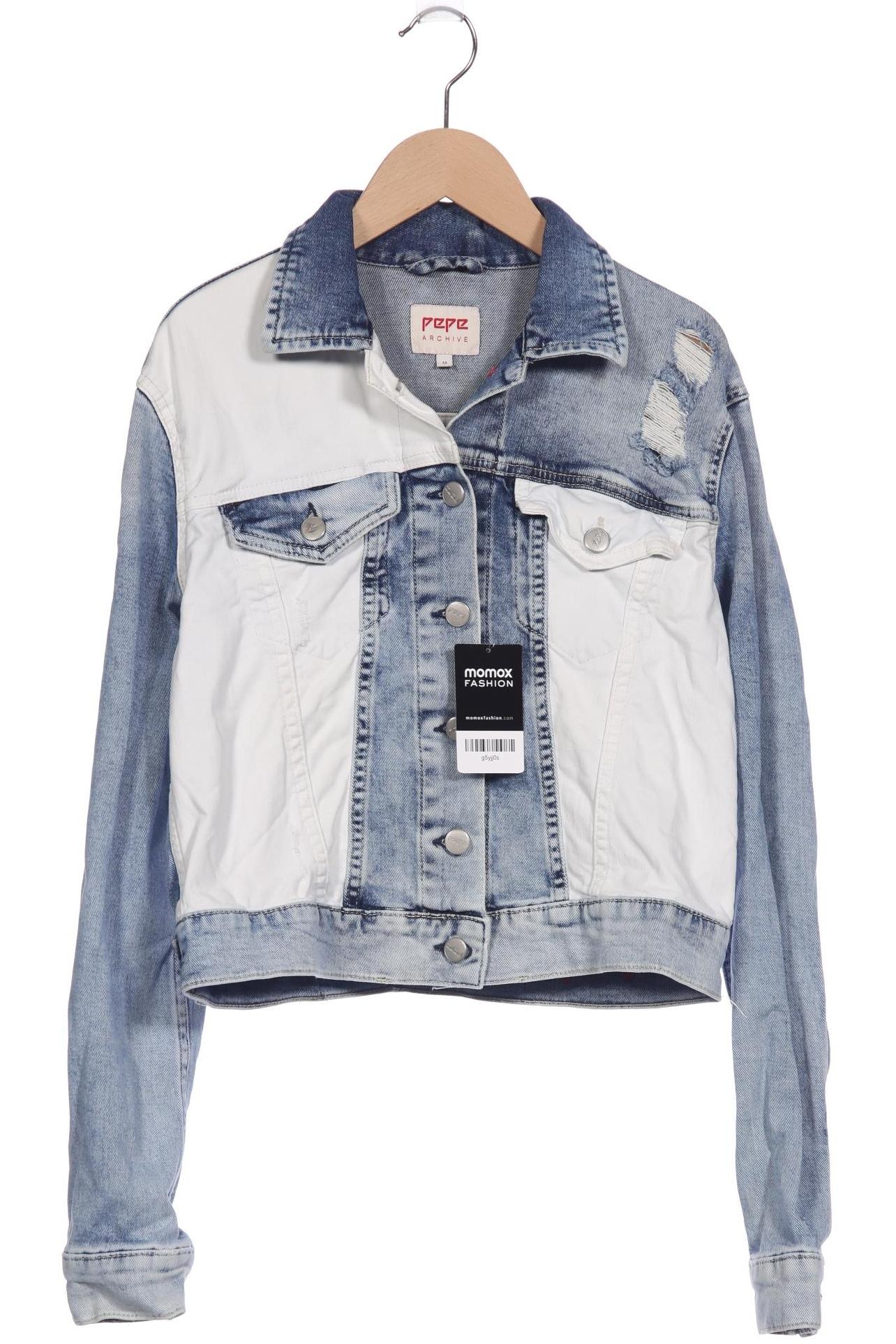

Pepe Jeans Damen Jacke, blau, Gr. 38
