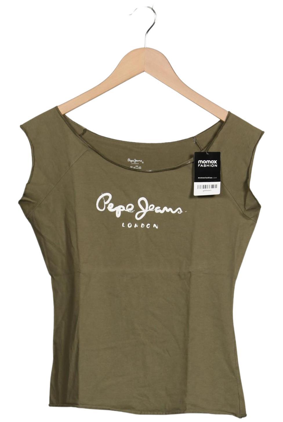 

Pepe Jeans Damen T-Shirt, grün, Gr. 42