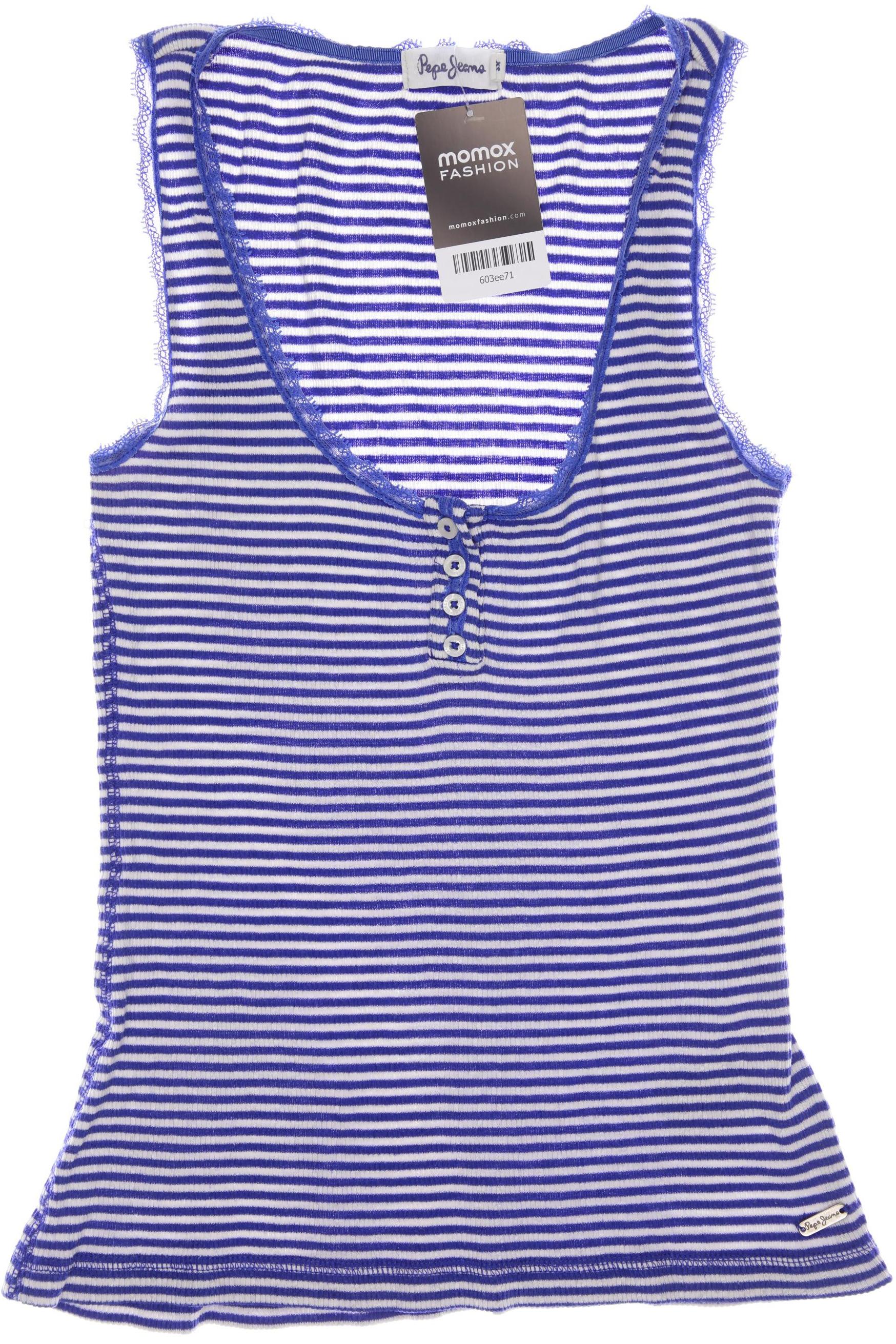 

Pepe Jeans Damen Bluse, blau, Gr. 34