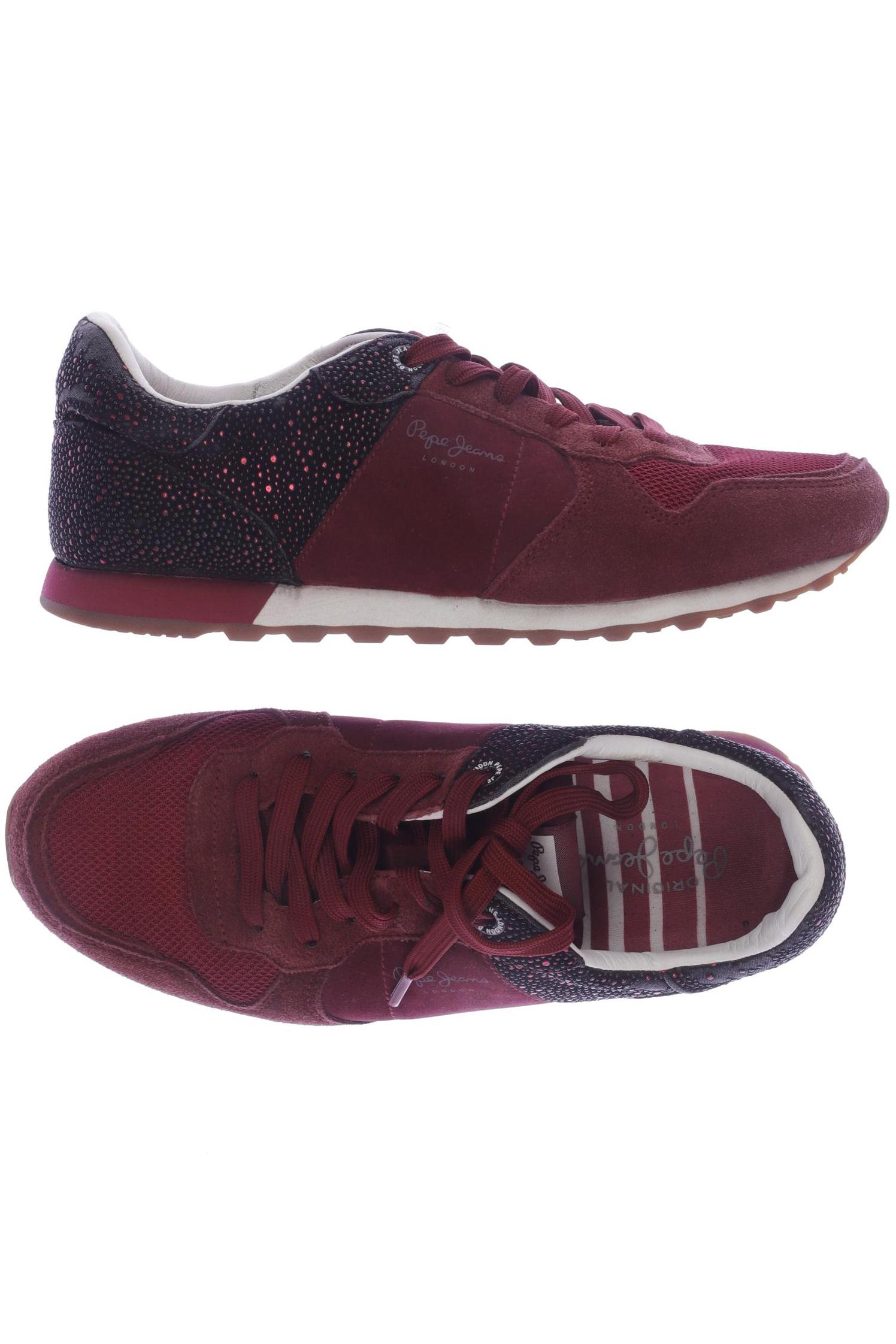 

Pepe Jeans Damen Sneakers, bordeaux, Gr. 39