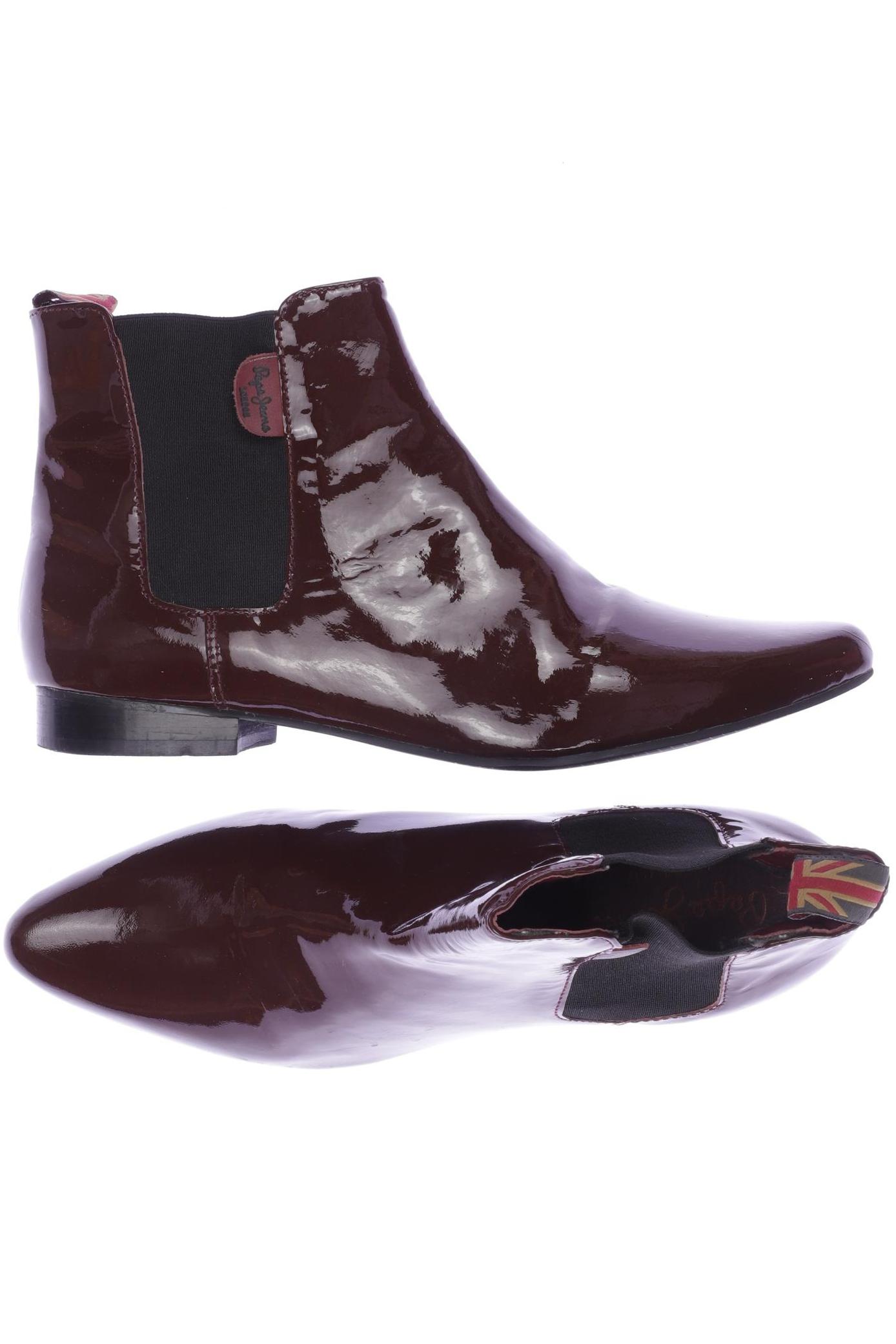 

Pepe Jeans Damen Stiefelette, bordeaux, Gr. 41