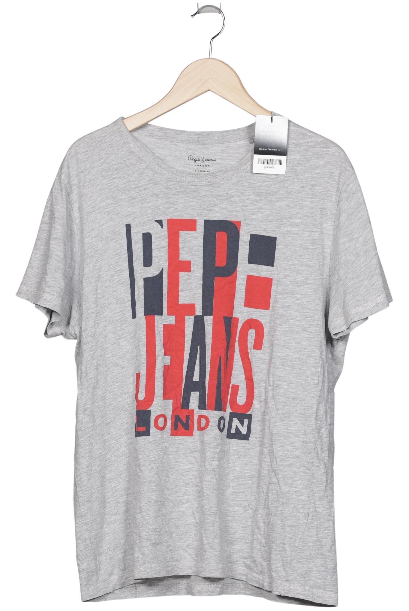 

Pepe Jeans Damen T-Shirt, grau, Gr. 42