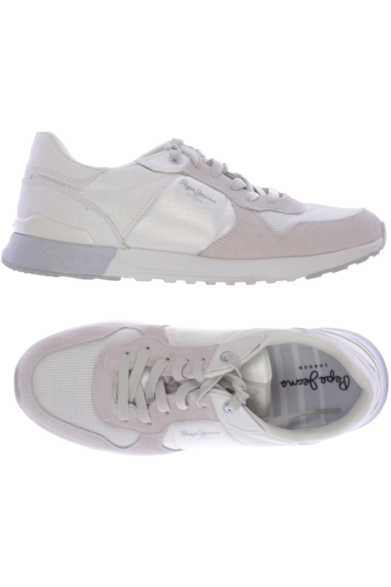 

Pepe Jeans Damen Sneakers, cremeweiß