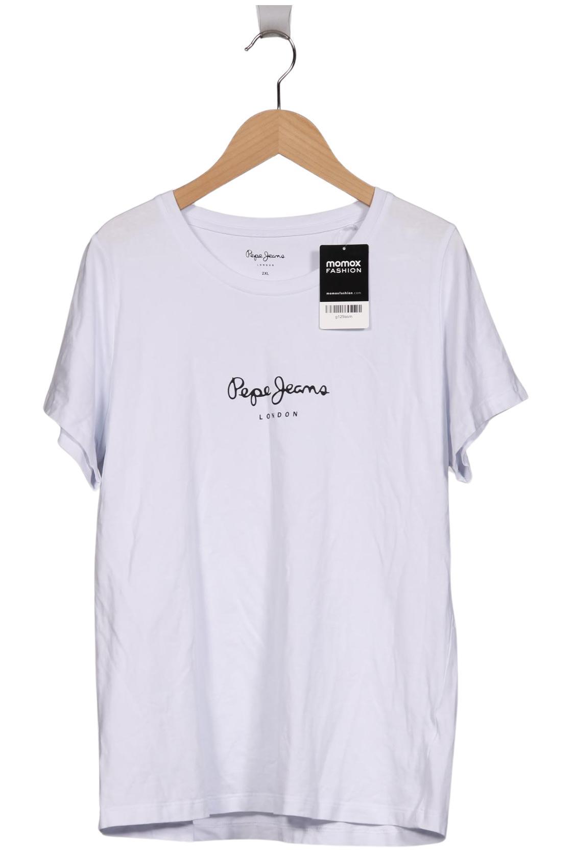 

Pepe Jeans Damen T-Shirt, weiß, Gr. 46