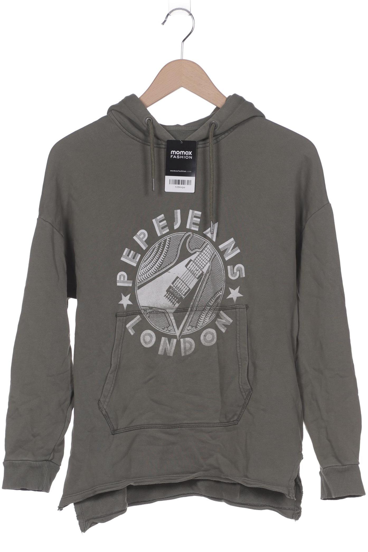 

Pepe Jeans Damen Kapuzenpullover, grün, Gr. 34