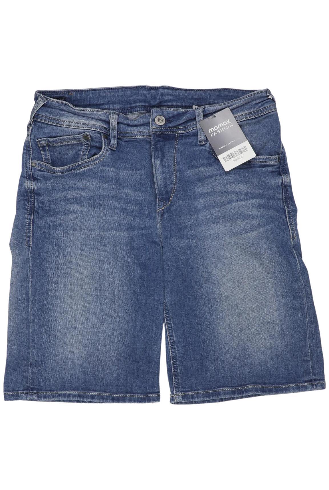 

Pepe Jeans Damen Shorts, blau, Gr. 28