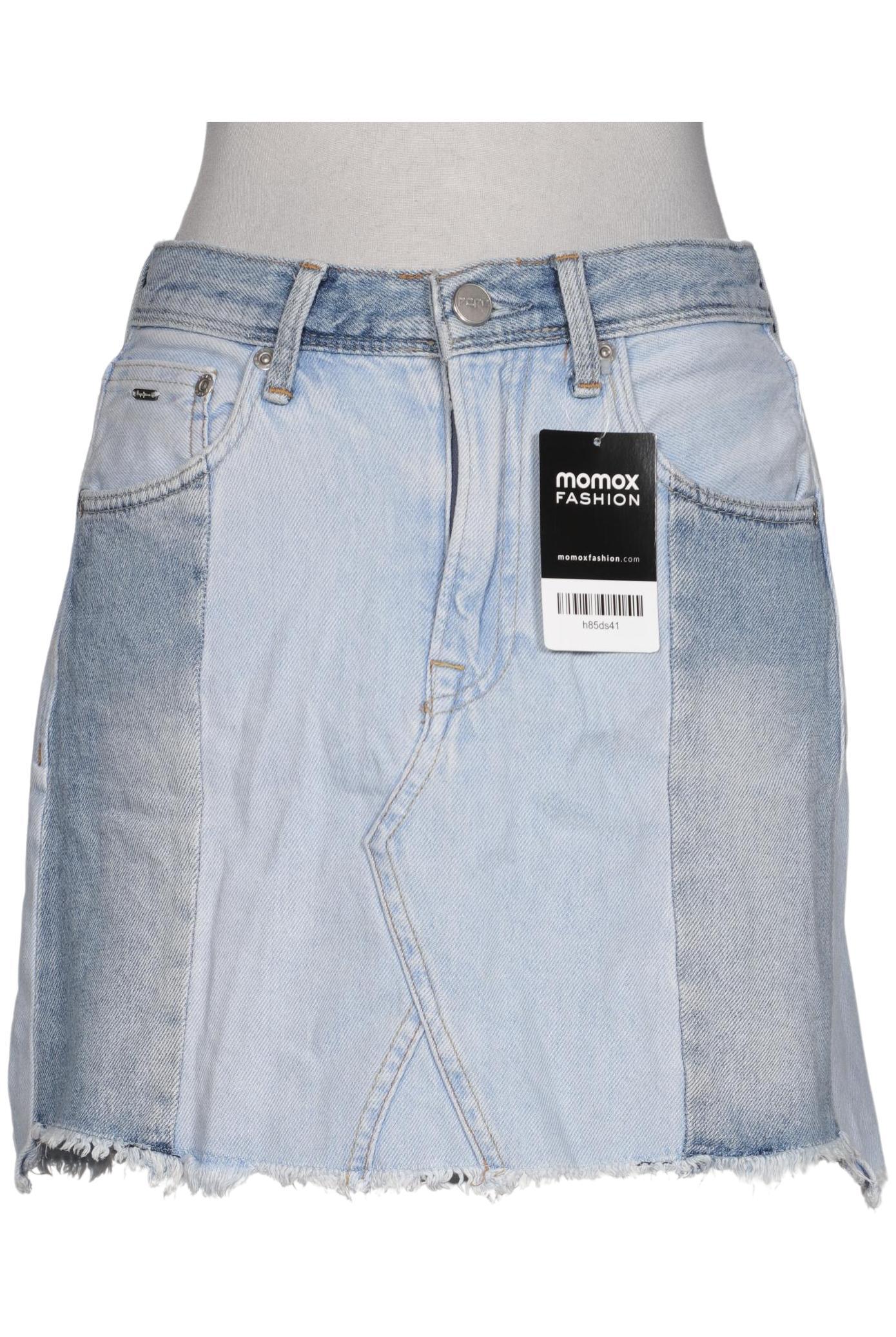 

Pepe Jeans Damen Rock, hellblau, Gr. 34