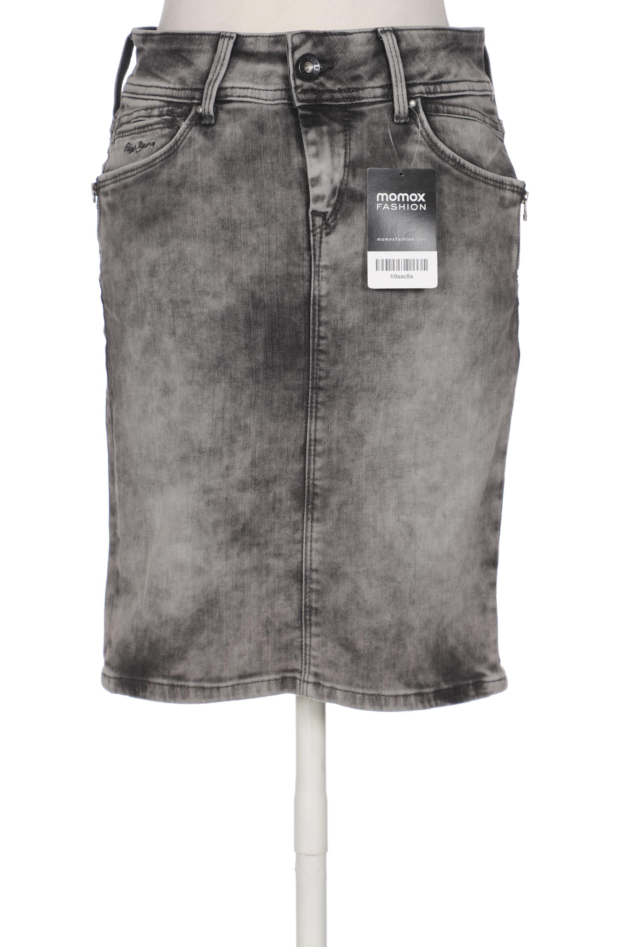 

Pepe Jeans Damen Rock, grau, Gr. 38