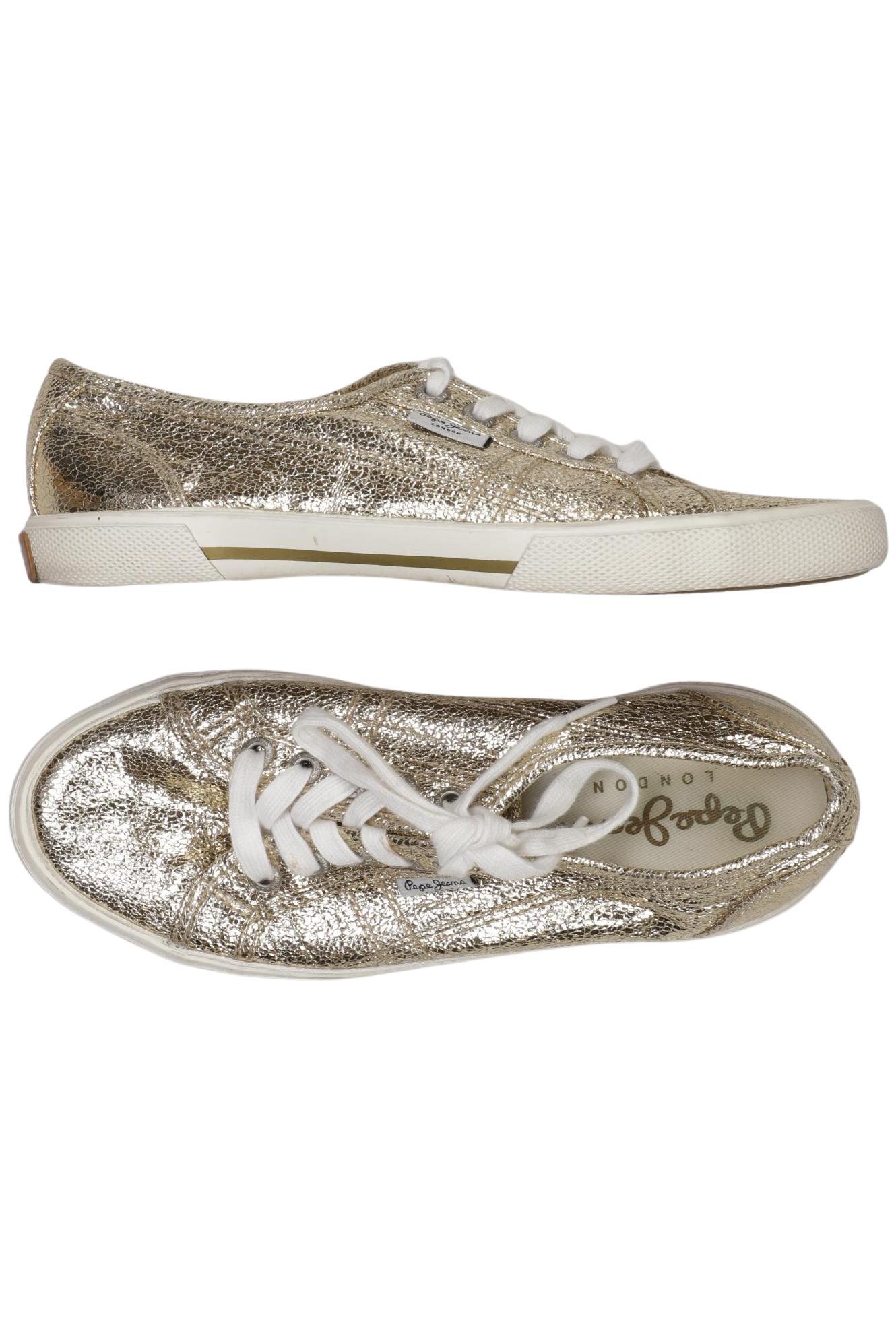 

Pepe Jeans Damen Sneakers, gold, Gr. 39