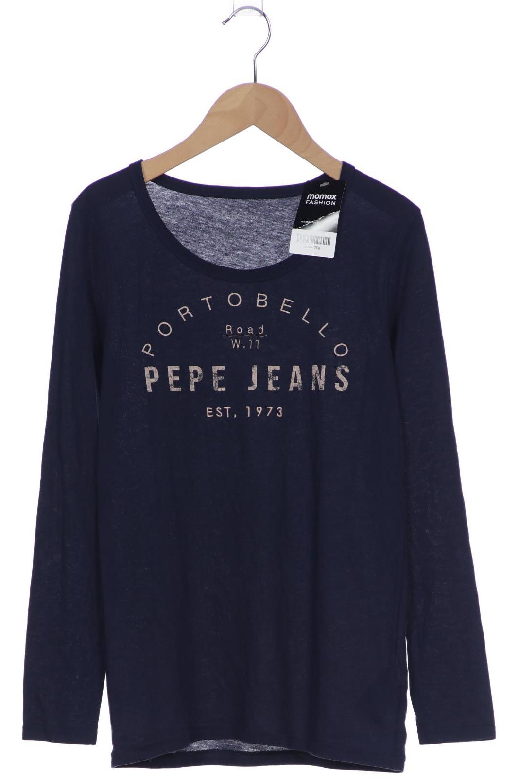 

Pepe Jeans Damen Langarmshirt, marineblau, Gr. 36