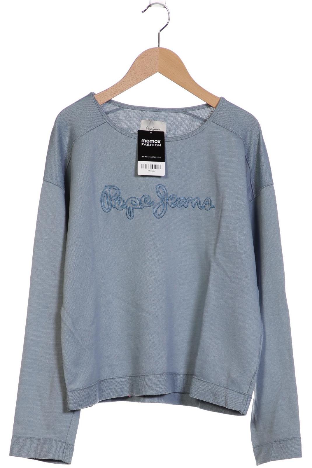 

Pepe Jeans Damen Sweatshirt, blau, Gr. 34