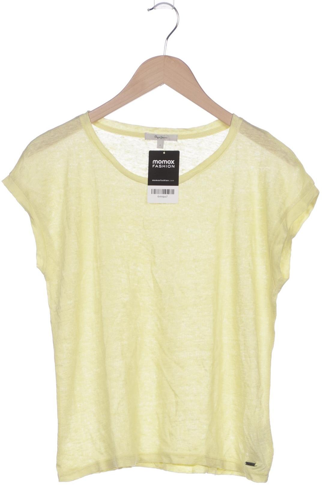 

Pepe Jeans Damen T-Shirt, gelb, Gr. 42