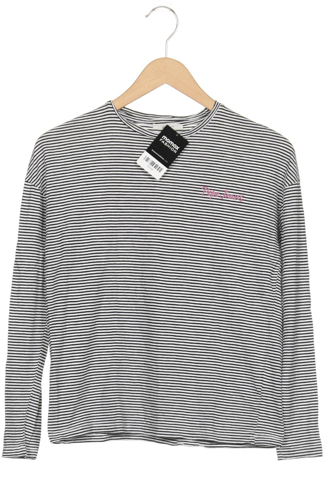

Pepe Jeans Damen Langarmshirt, weiß, Gr. 34