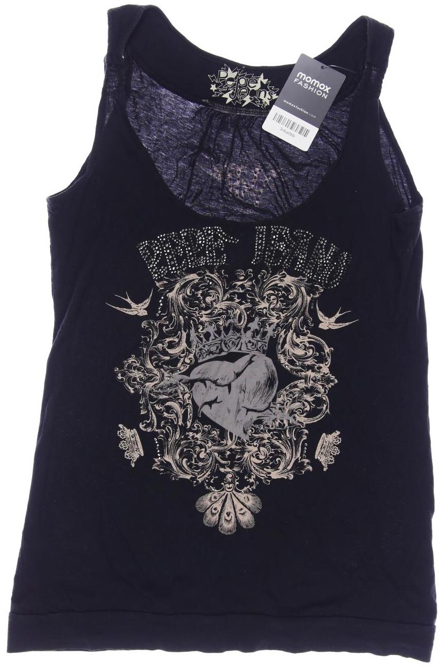 

Pepe Jeans Damen Top, schwarz, Gr. 36