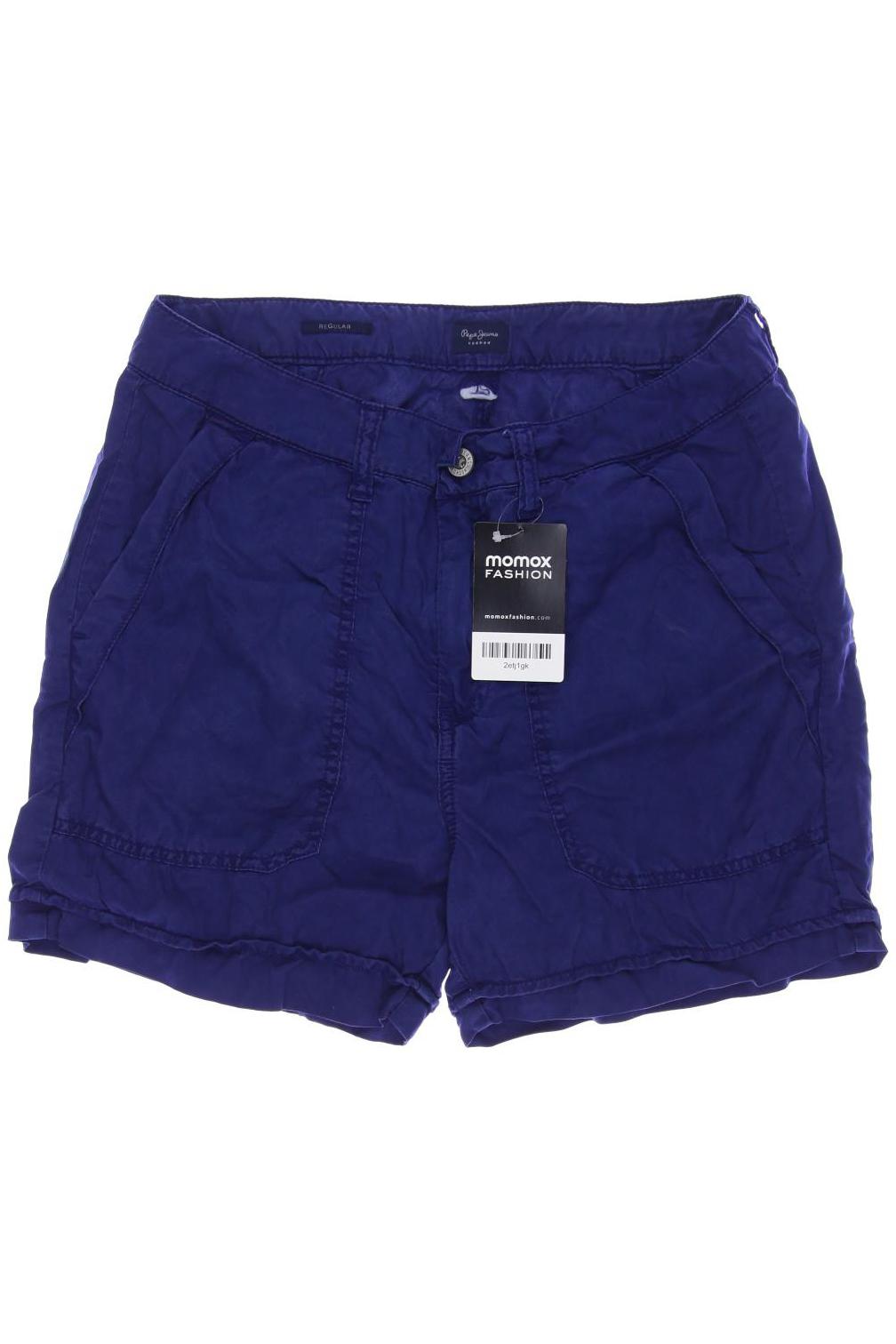 

Pepe Jeans Damen Shorts, blau, Gr. 27