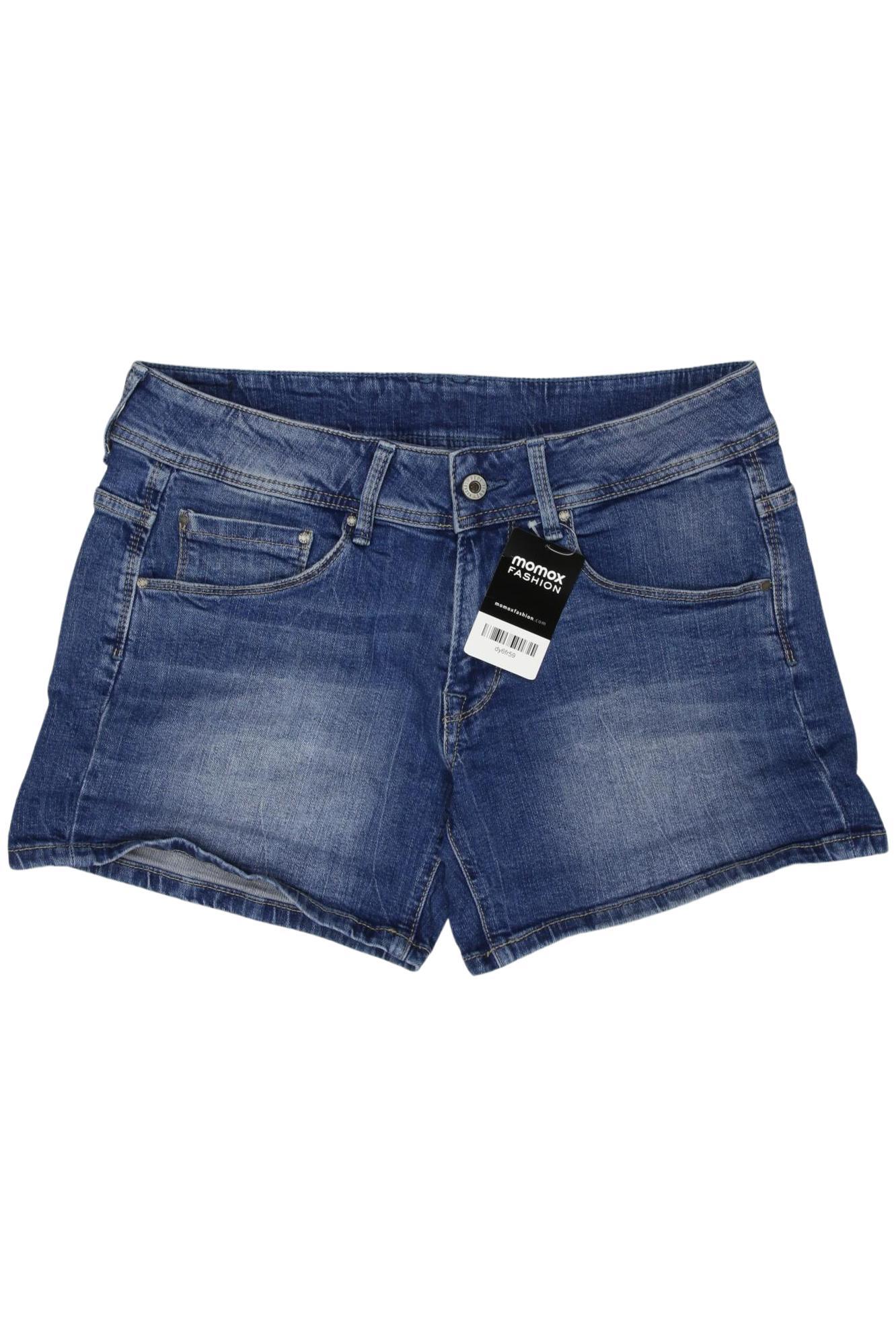 

Pepe Jeans Damen Shorts, blau, Gr. 29